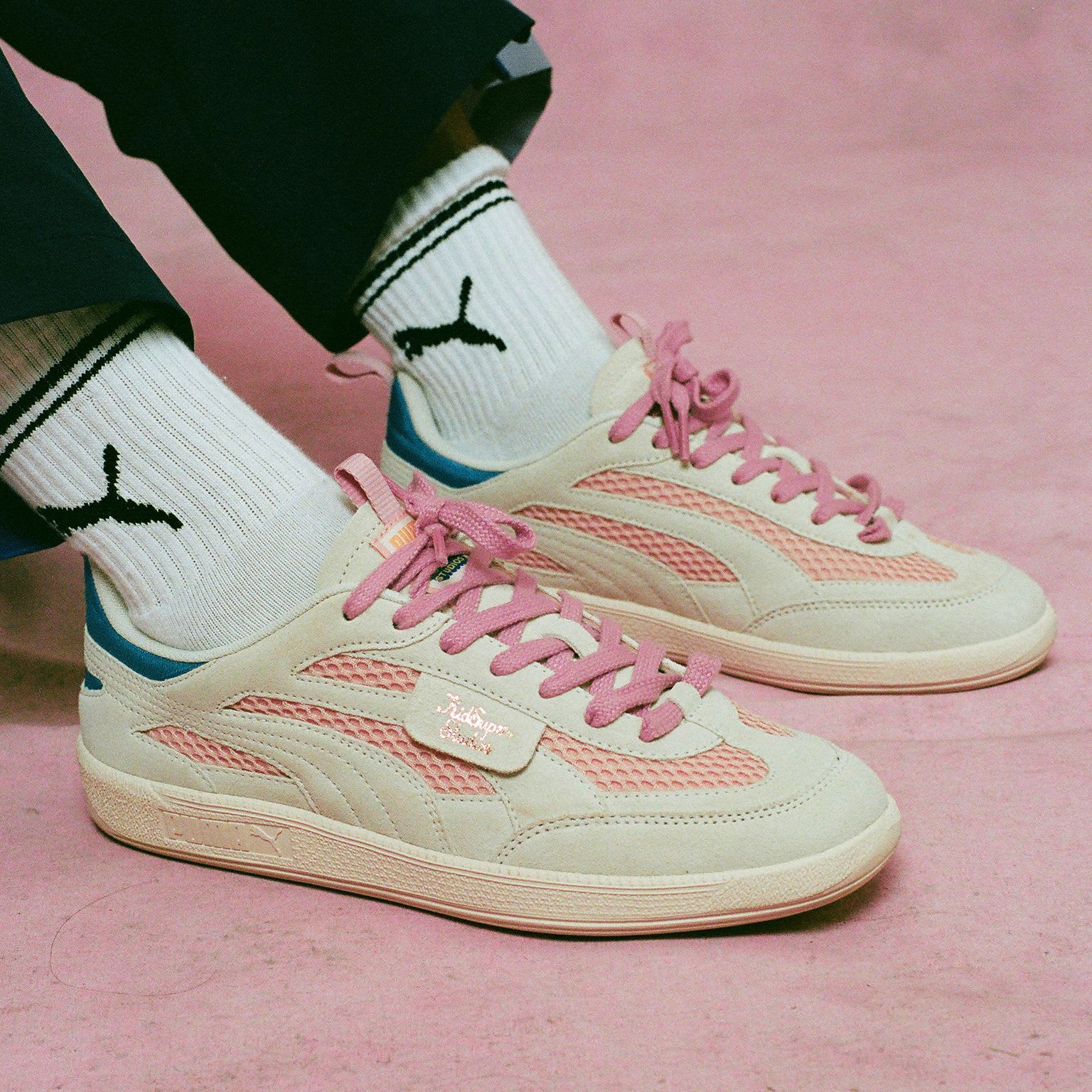 Rihanna puma trainers pink online