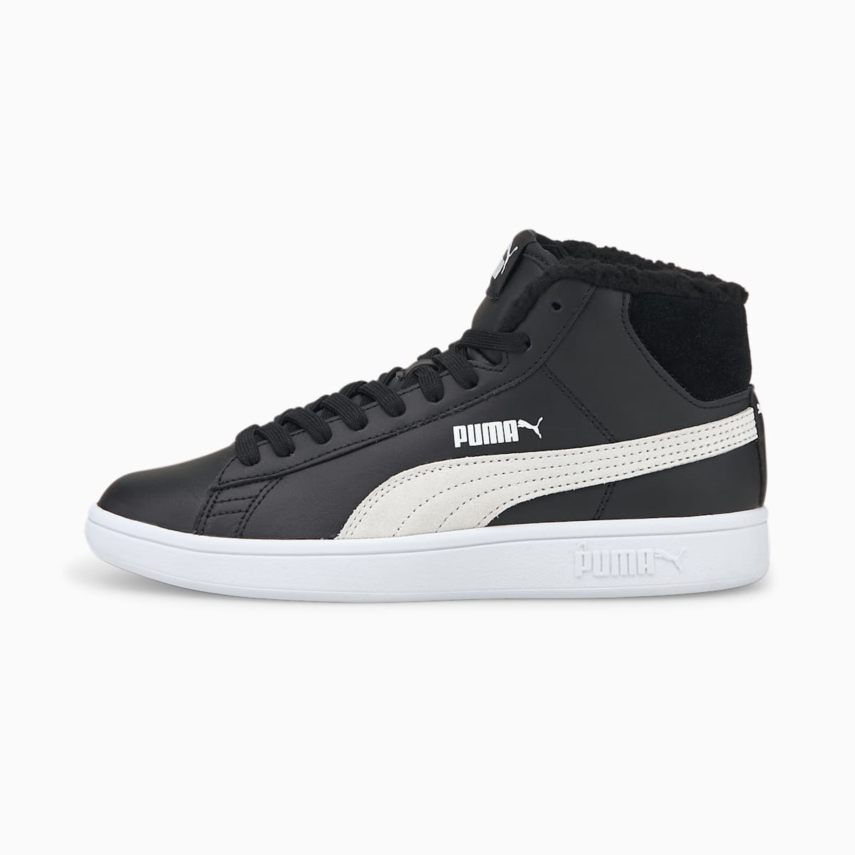 Smash V2 Mid Fur Youth Trainers