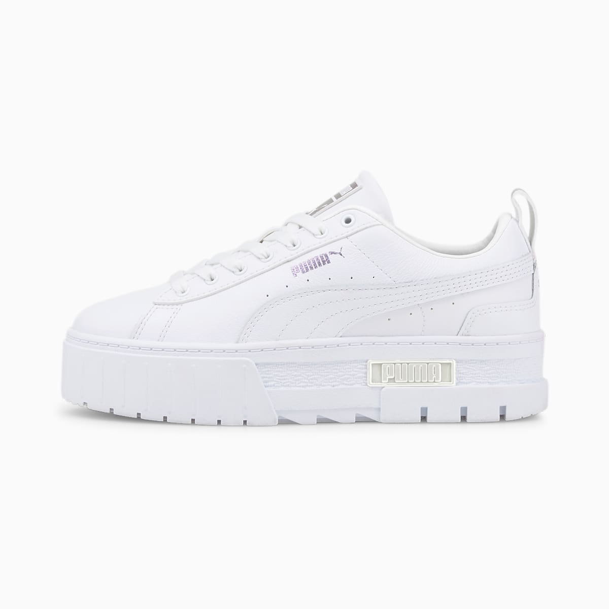 Mayze Leather Iridescent Sneakers Women