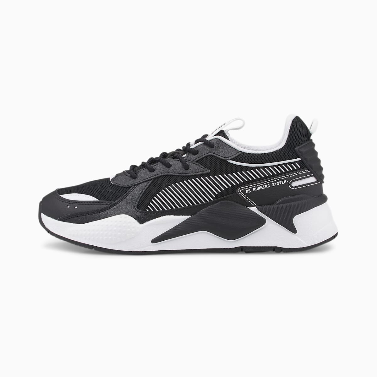 RS-X Black and White Sneakers