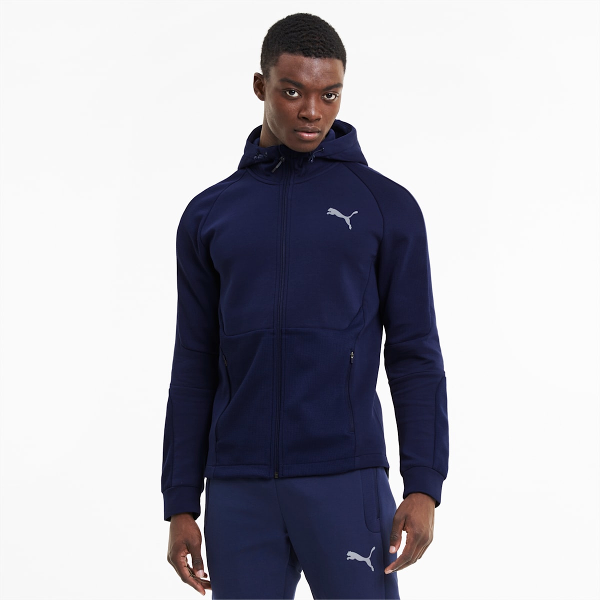 Evostripe Full Zip Men's Hoodie