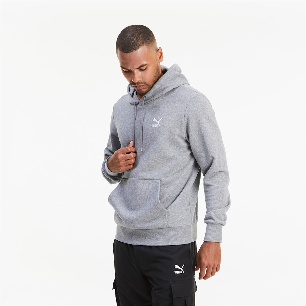 Classics Embroidered Long Sleeve Men's Hoodie