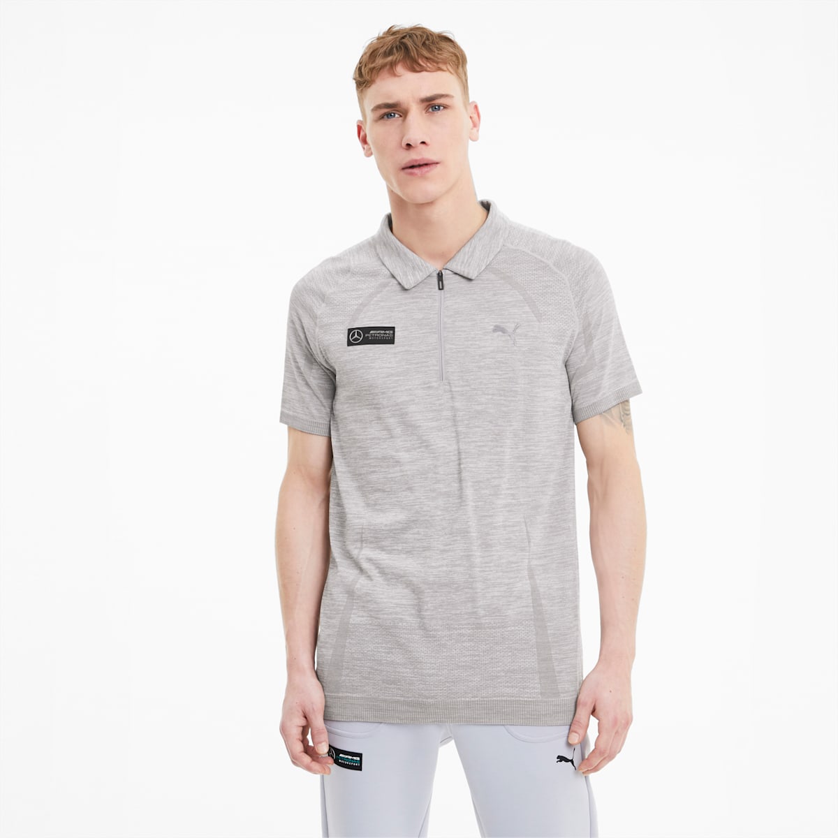 Mercedes RCT evoKNIT Men's Polo Shirt