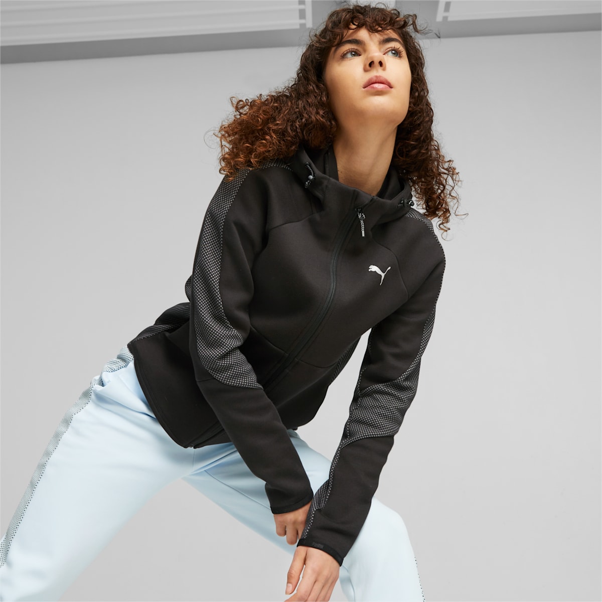 EVOSTRIPE Women's Full-Zip Hoodie