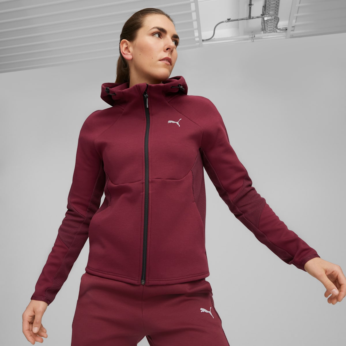 EVOSTRIPE Women's Full-Zip Hoodie