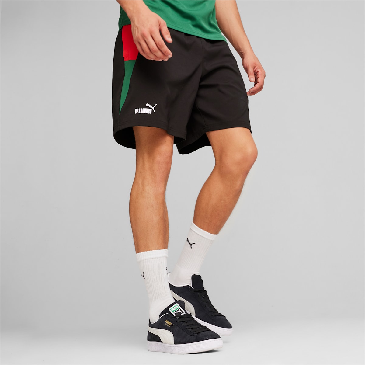 Morocco Men's Football Woven Shorts