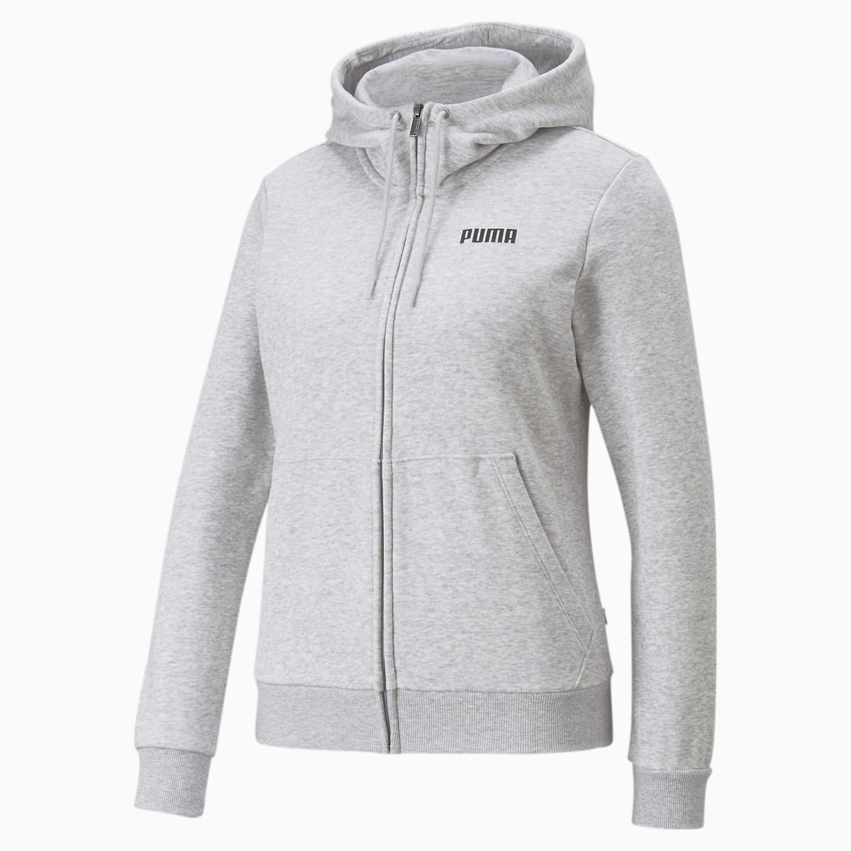 Essentials Full-Zip Full-Length Women's Hoodie