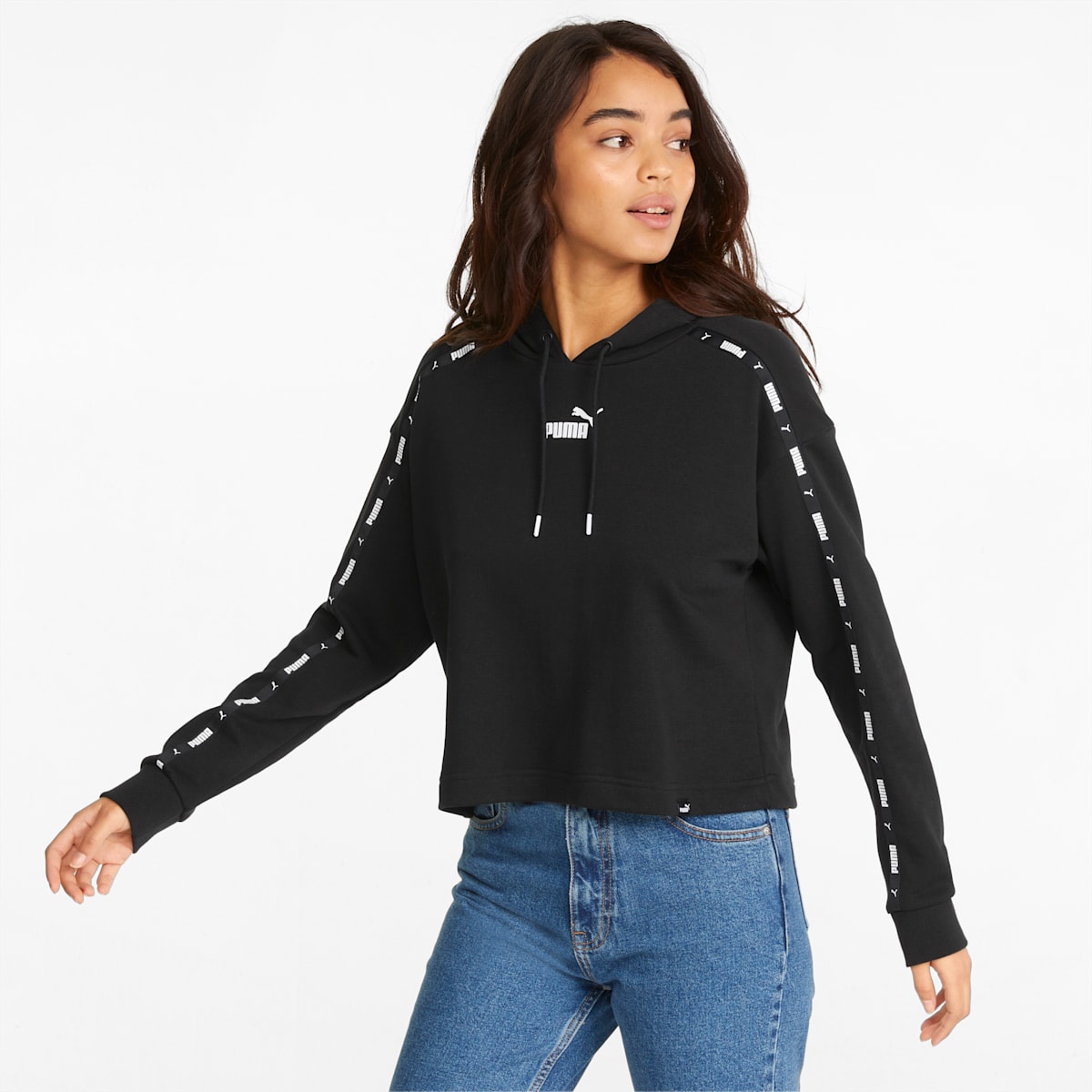 Power Cropped Women's Hoodie