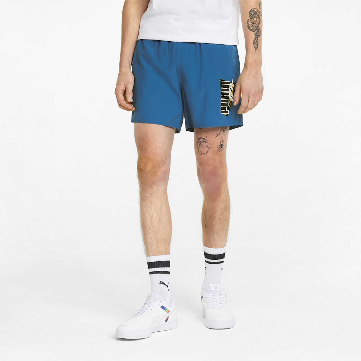 Graphic Woven Men's Summer Shorts