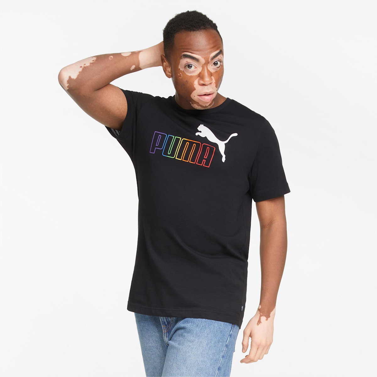 Essentials+ Rainbow Men's Tee