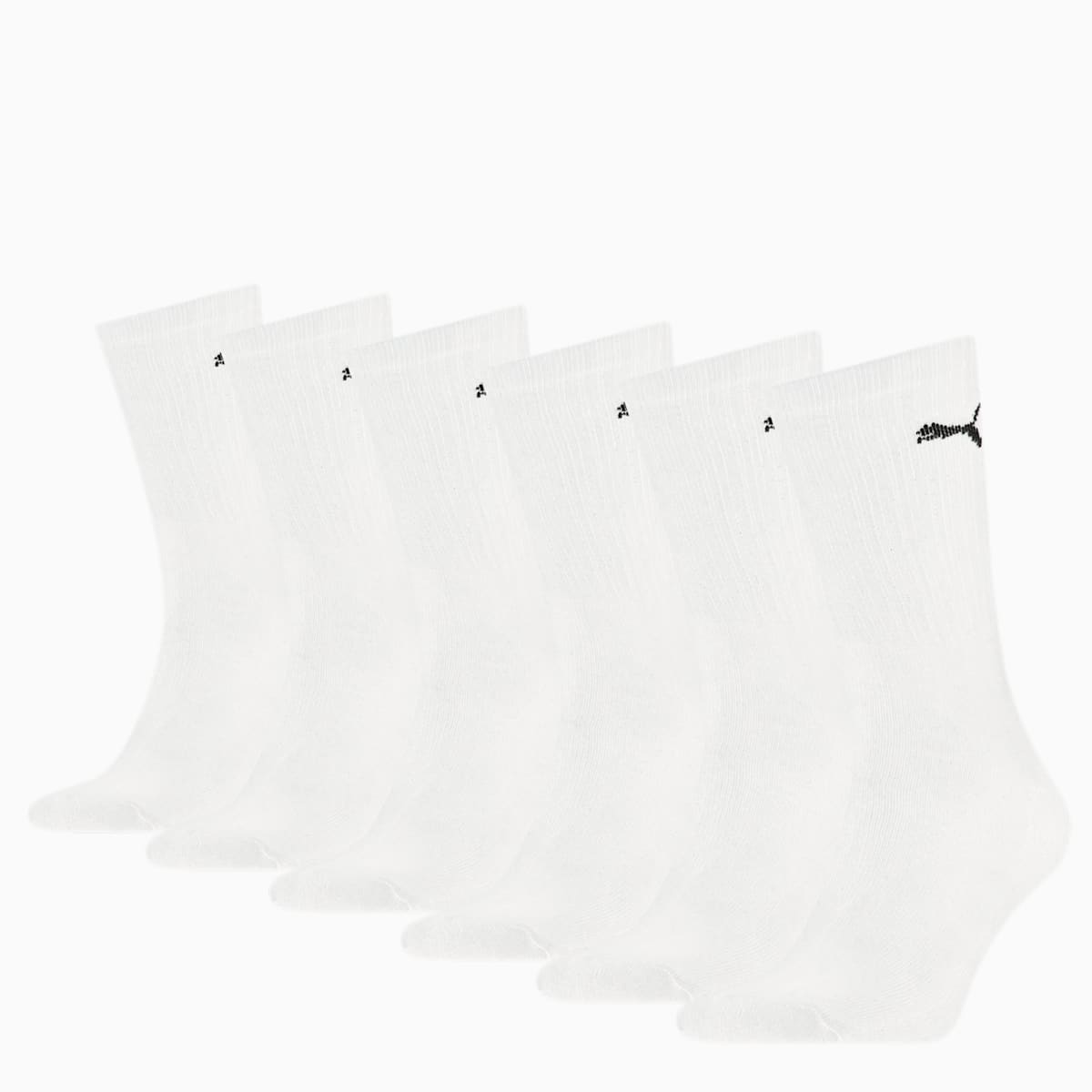 PUMA Unisex Sport Crew Socks 6 pack