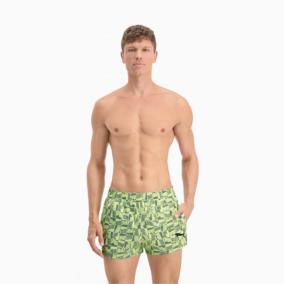 PUMA Swim Logo Men's Short Shorts