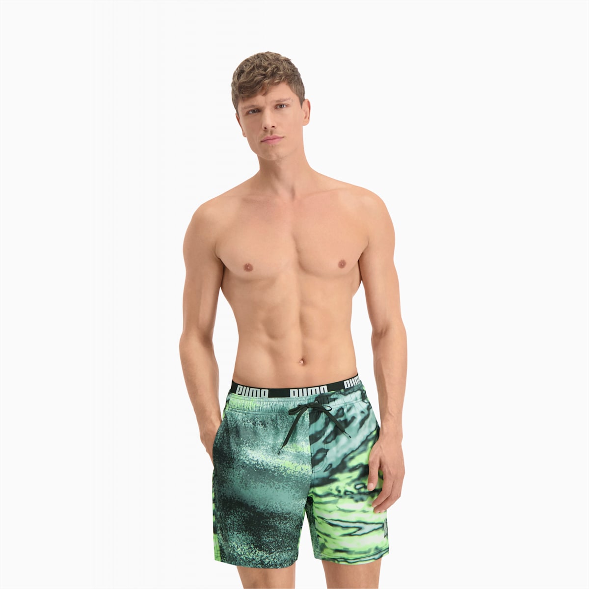 PUMA Swim Luminous Men's Mid-Length Shorts