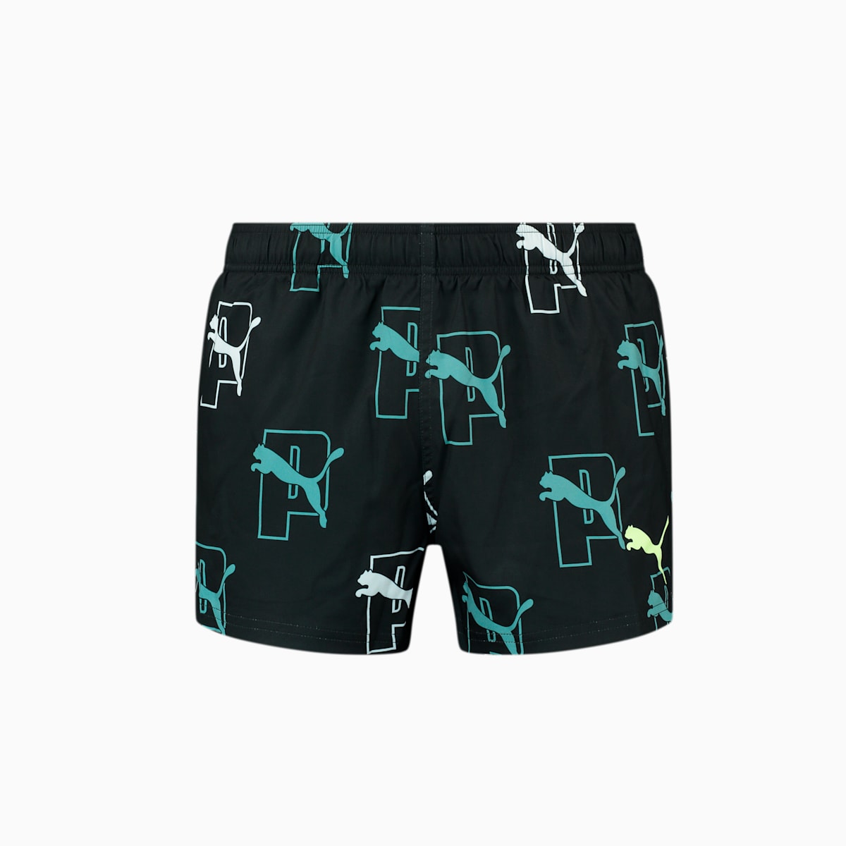 PUMA Swim Men's Cat Logo Short Length Shorts