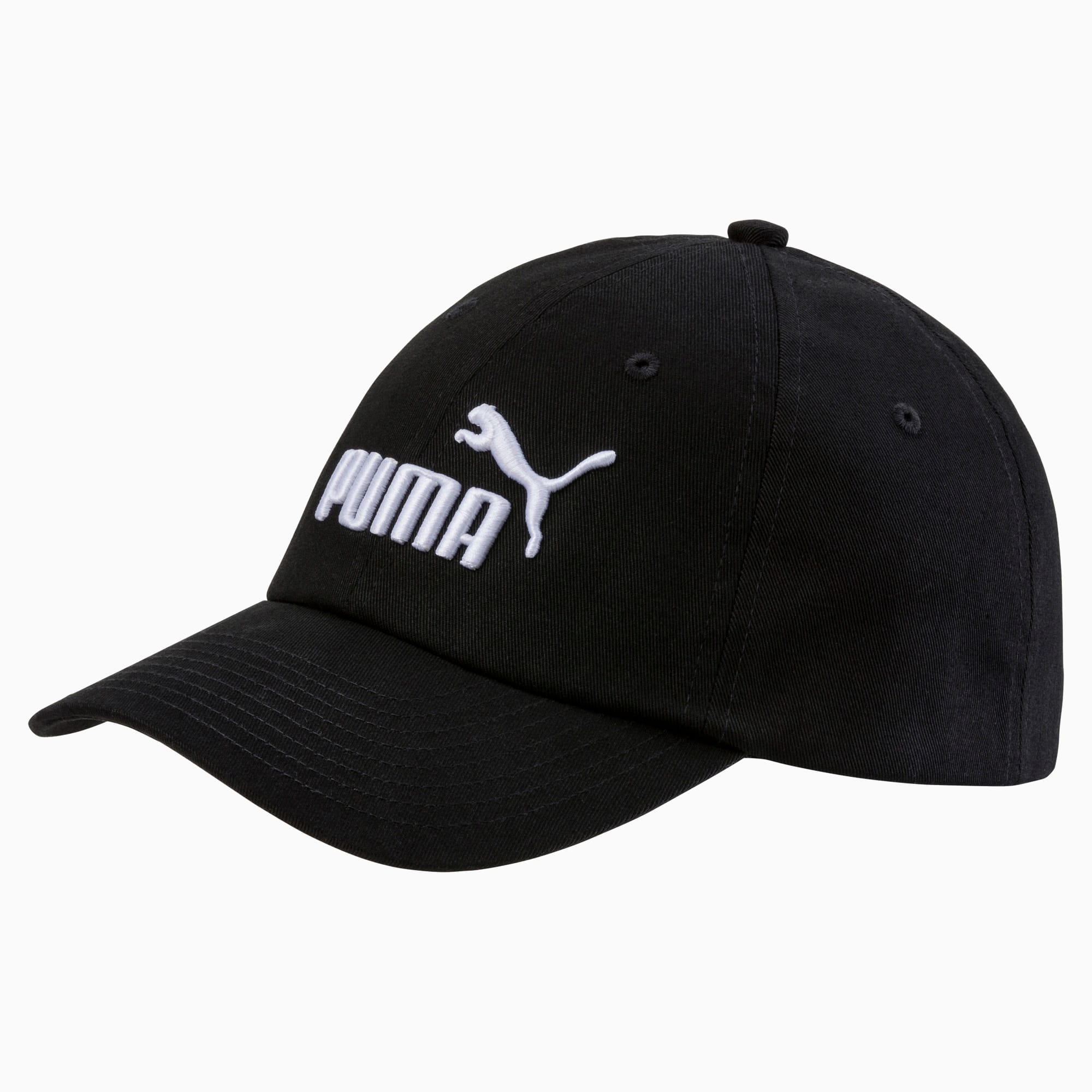 PUMA ESS Gewebte Cap Kinder, Schwarz, Accessoires