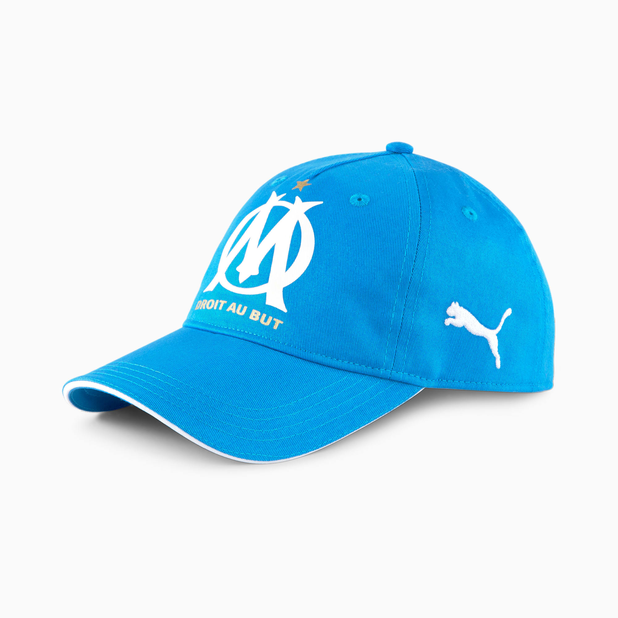 Cappellino da football OM Team per uomo, Nero/Blu | PUMA