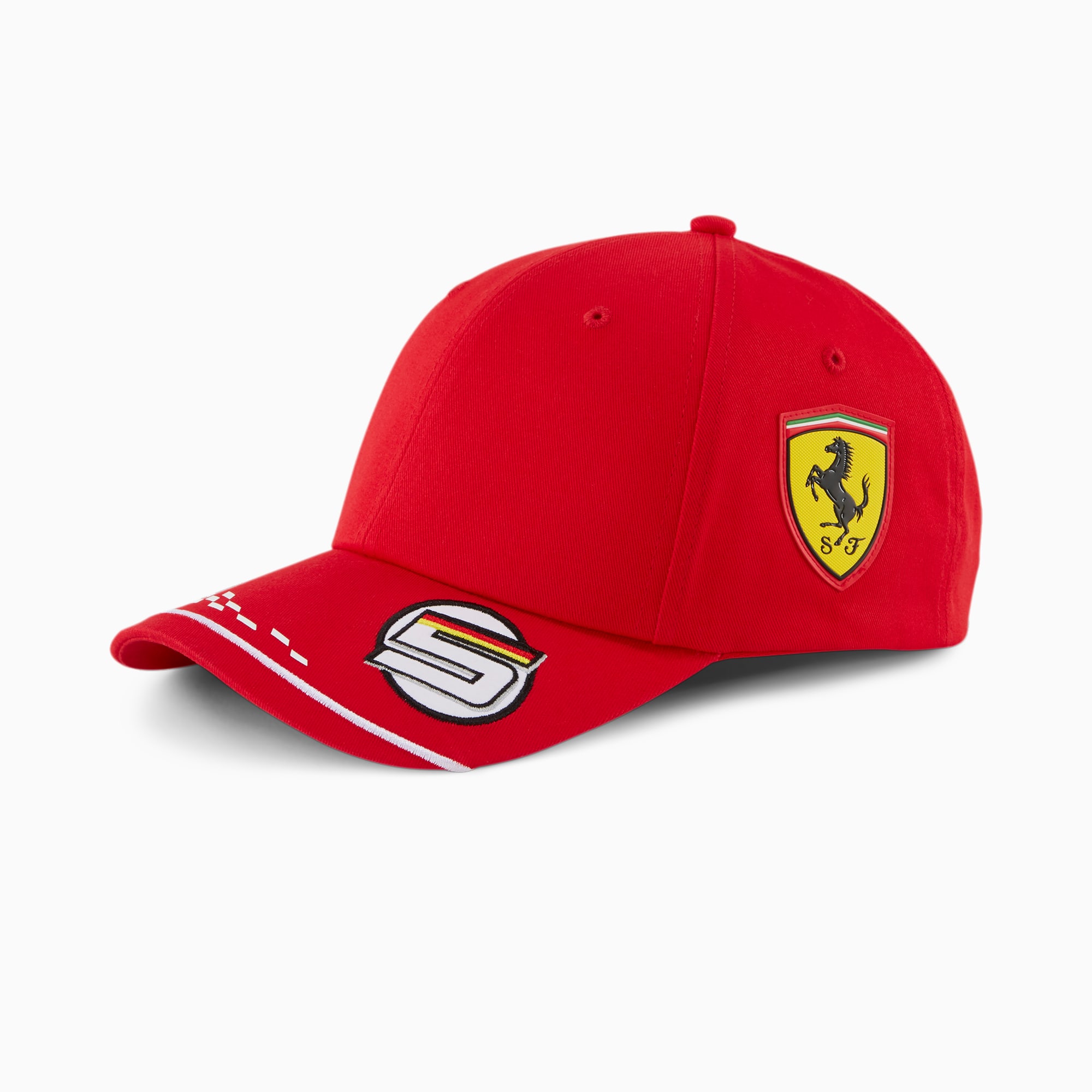 Image of PUMA Ferrari Replica Vettel Cap | Mit Aucun | Rot