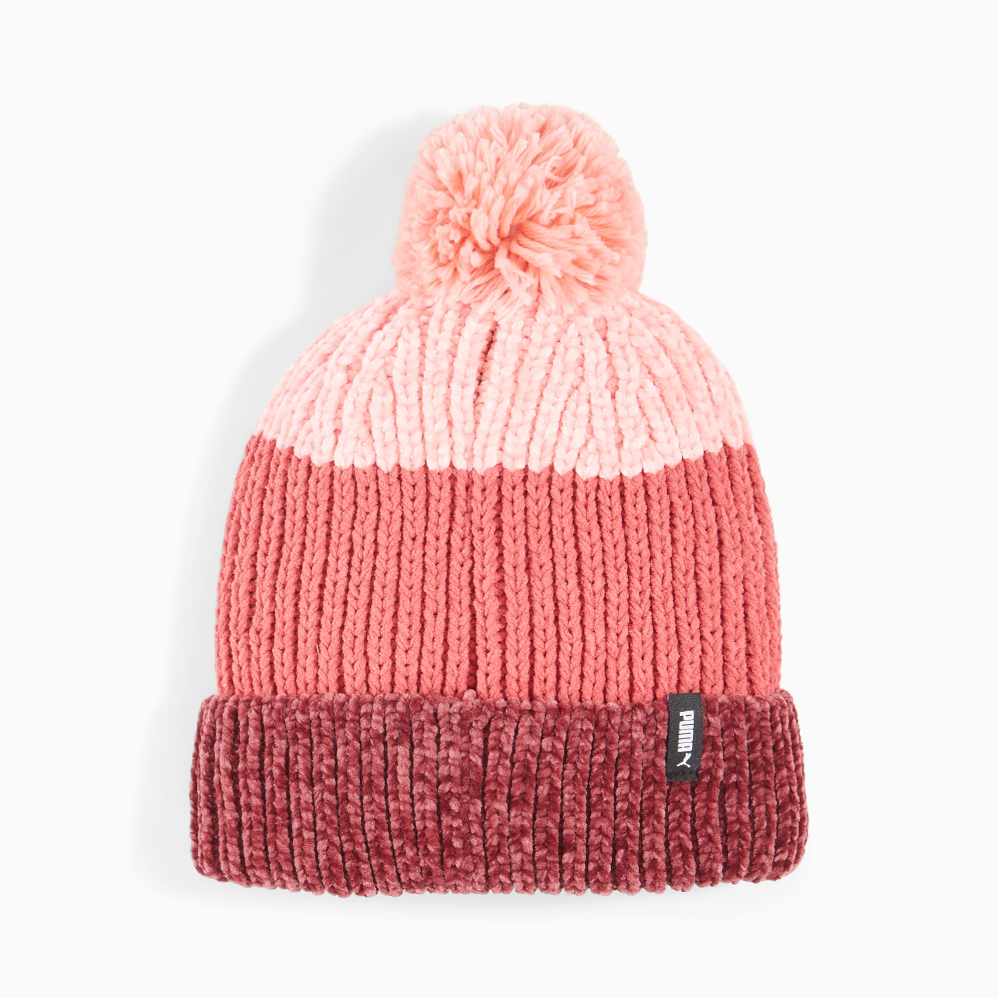 PUMA Pom Pom Beanie Voor Dames, Roze