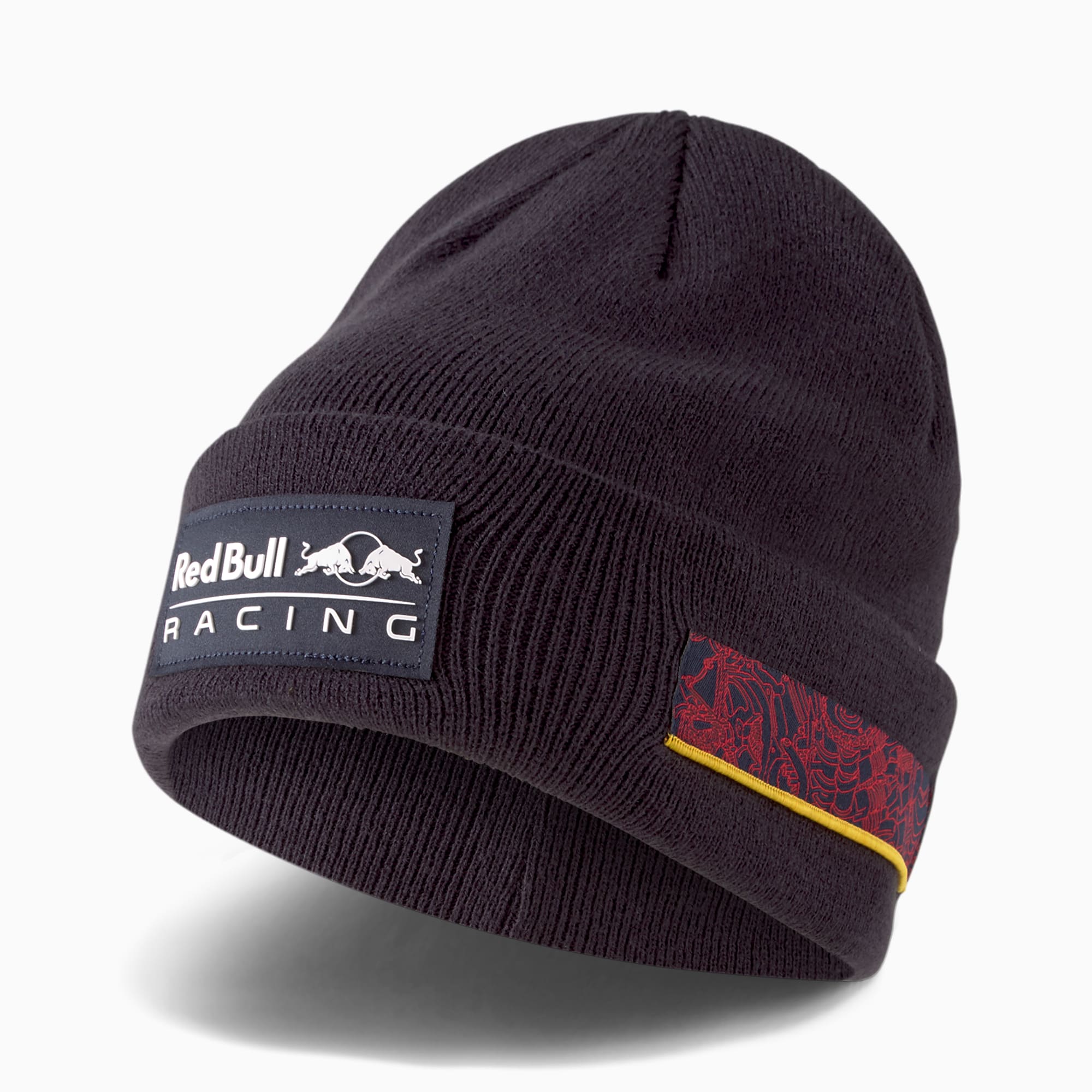 PUMA Red Bull Racing Lifestyle Classic-Beanie mit Bündchen | Mit Aucun | Schwarz