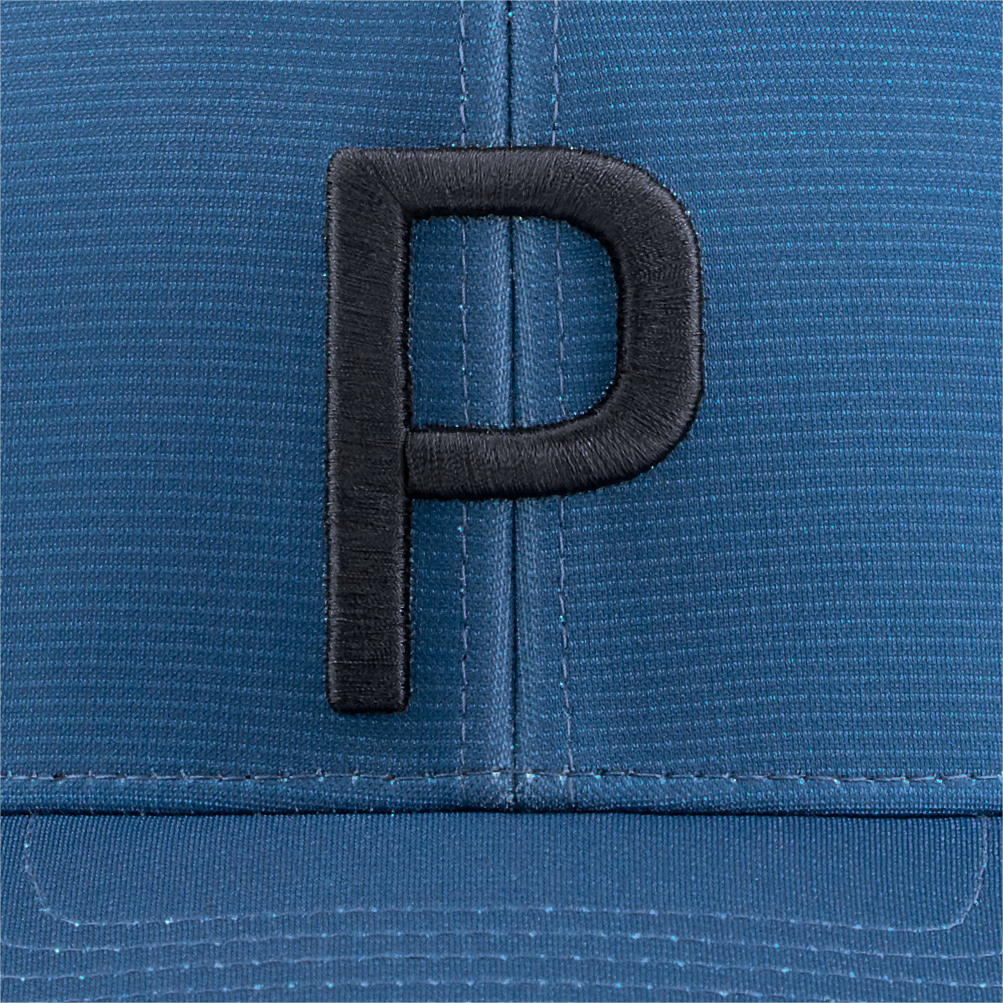 Men's PUMA P Golf Cap, Dark Blue, Accessories