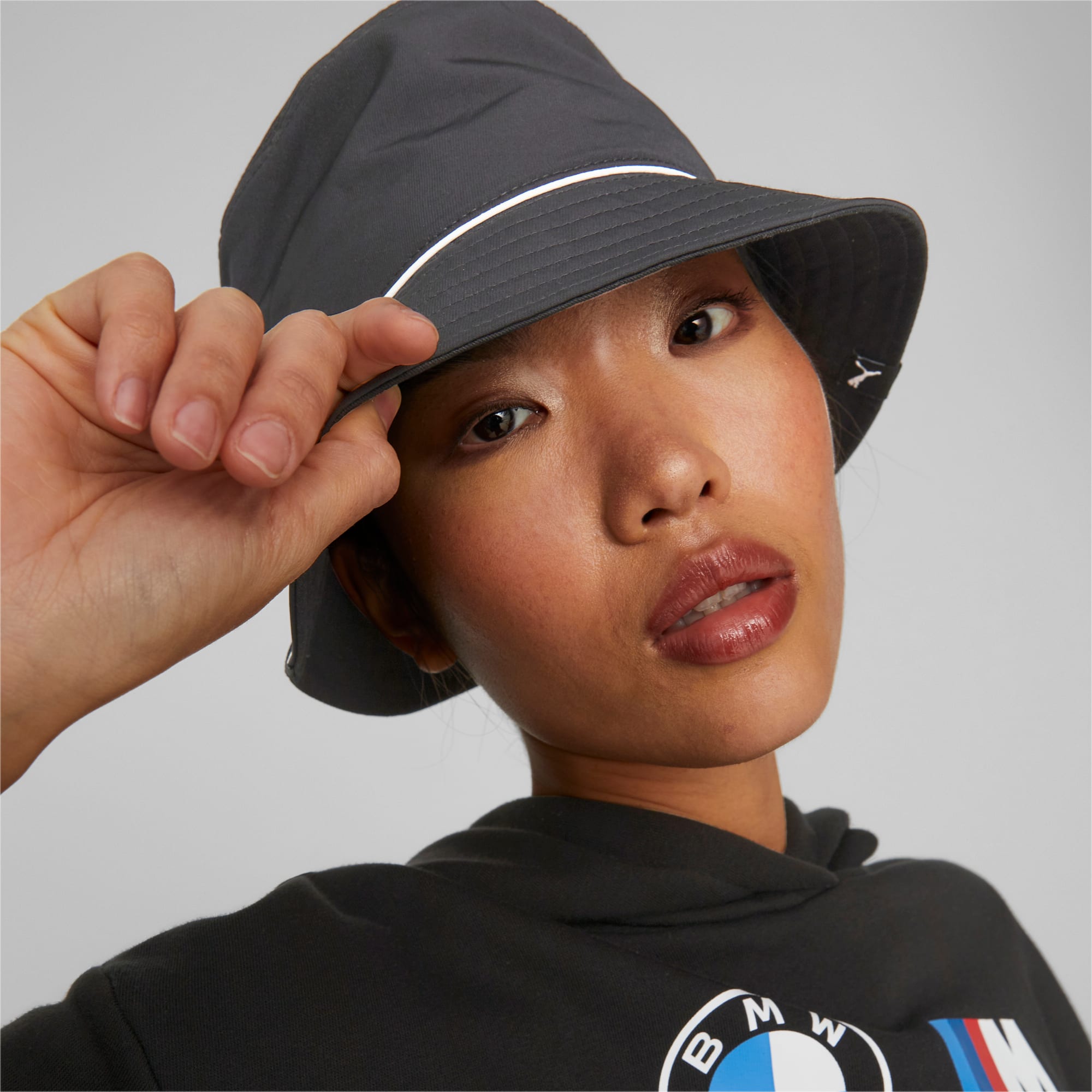 Men's PUMA BMW M Motorsport Bucket Hat, Black, Size L/XL, Accessories