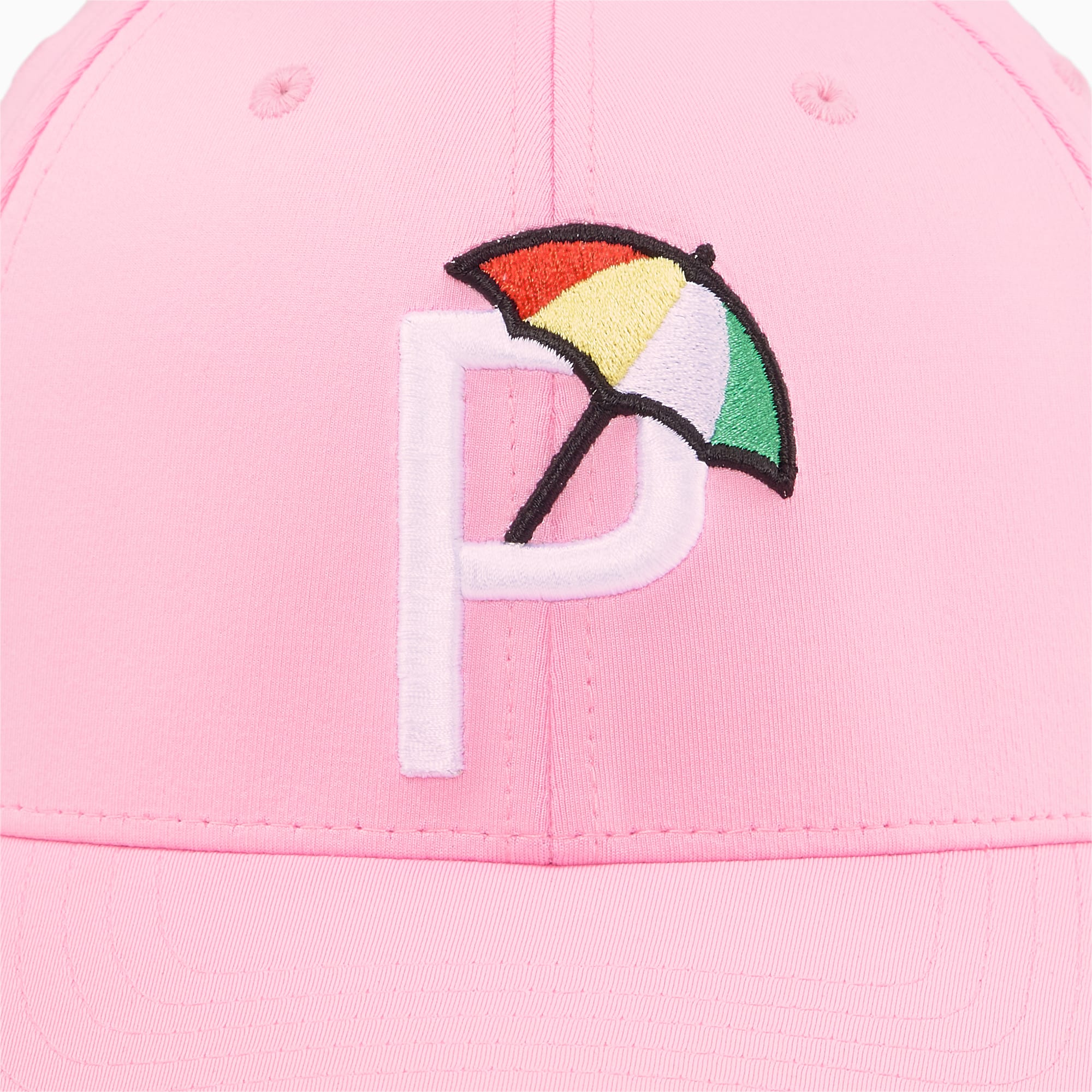 PUMA Casquette De Golf Palmer P Pour Homme, Rose/Blanc