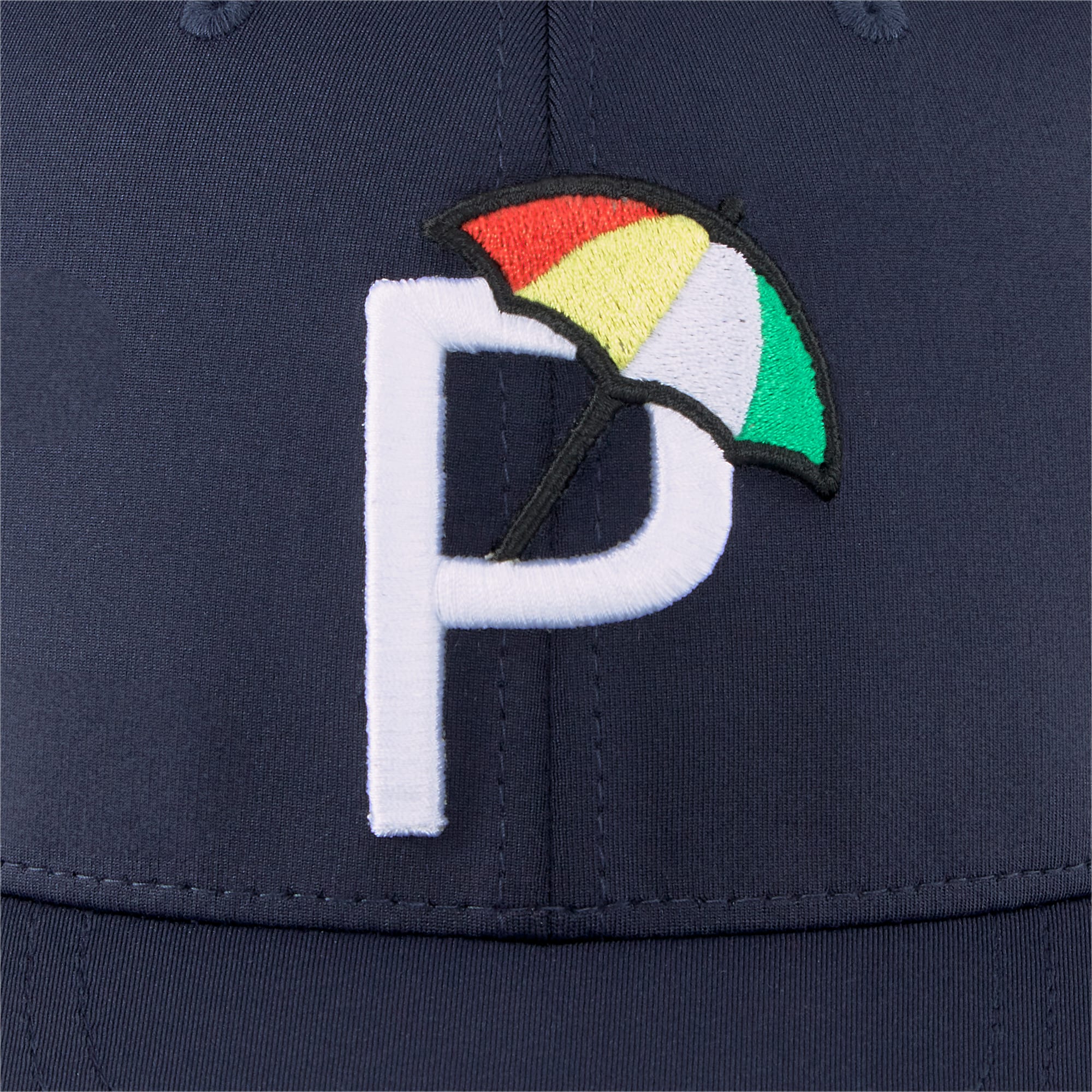 PUMA Palmer P Golf Cap Für Herren, Blau/Weiß, Accessoires