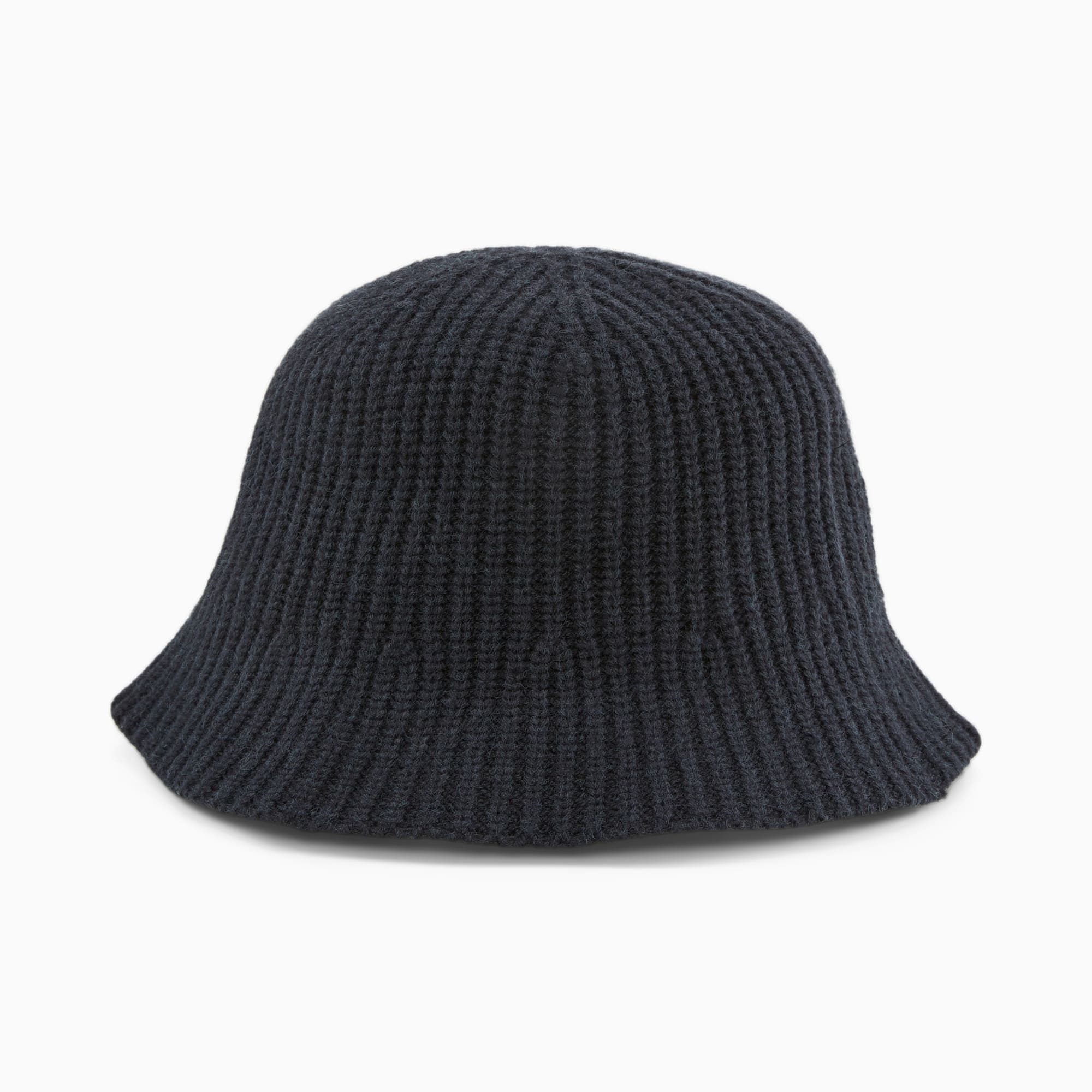 PUMA PRIME Knitted Bucket Hat Für Damen, Schwarz, Größe: L/XL, Accessoires