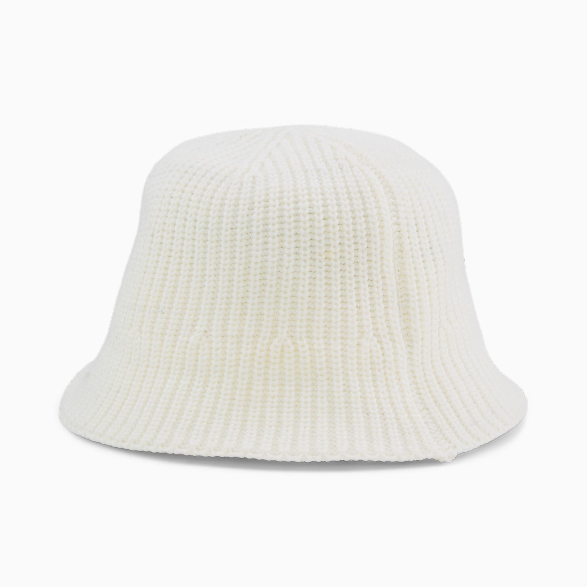 PUMA PRIME Knitted Bucket Hat Für Damen, Weiß, Größe: L/XL, Accessoires