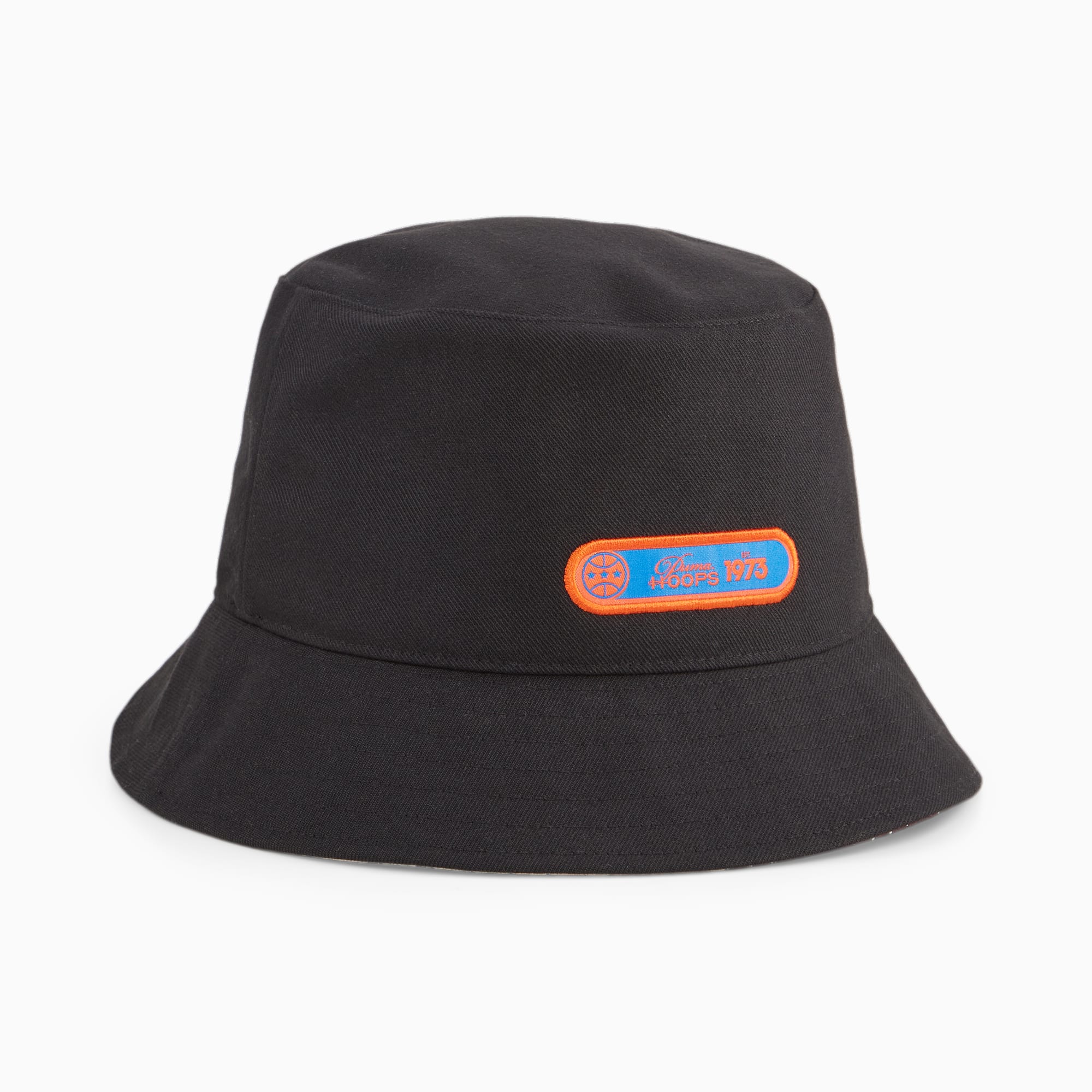 PUMA Clydes Closet Basketball Bucket Hat Für Damen, Schwarz, Größe: L/XL, Accessoires