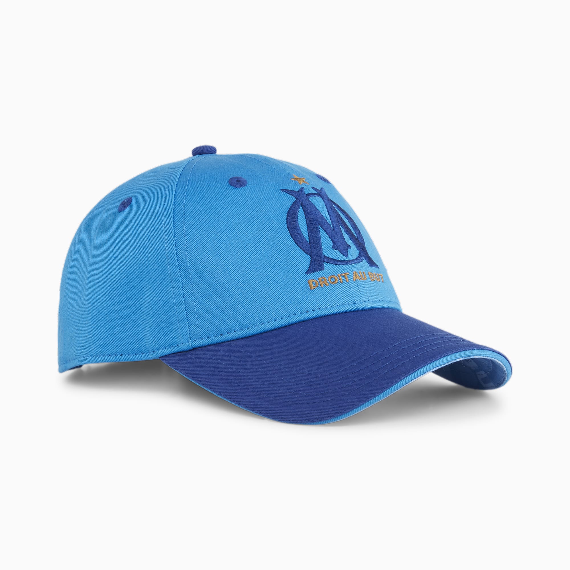 PUMA Olympique de Marseille Baseball Cap, Blau, Accessoires