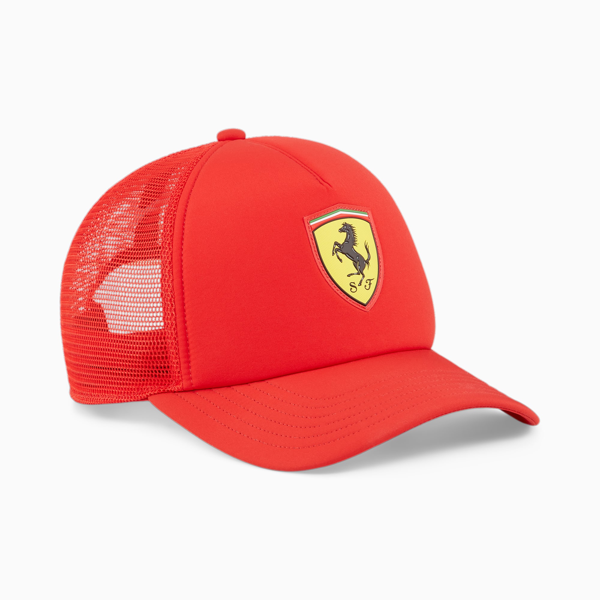 PUMA Scuderia Ferrari Race Truckerpet Voor Dames, Rood