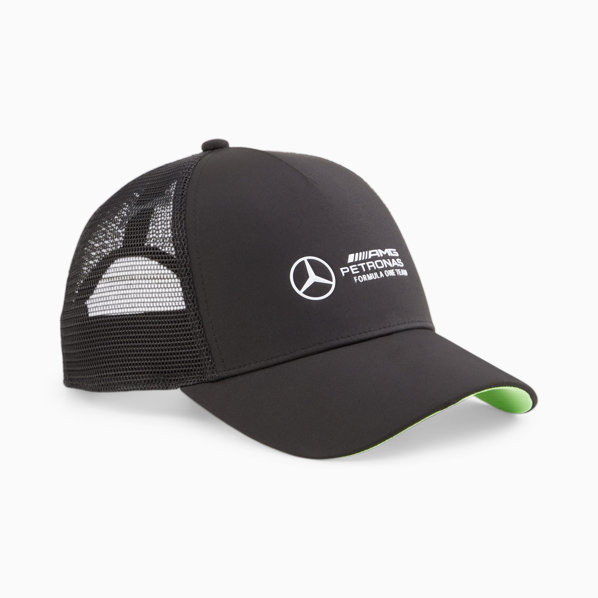 PUMA Mercedes-AMG Petronas Motorsport Truckerpet Voor Dames, Zwart