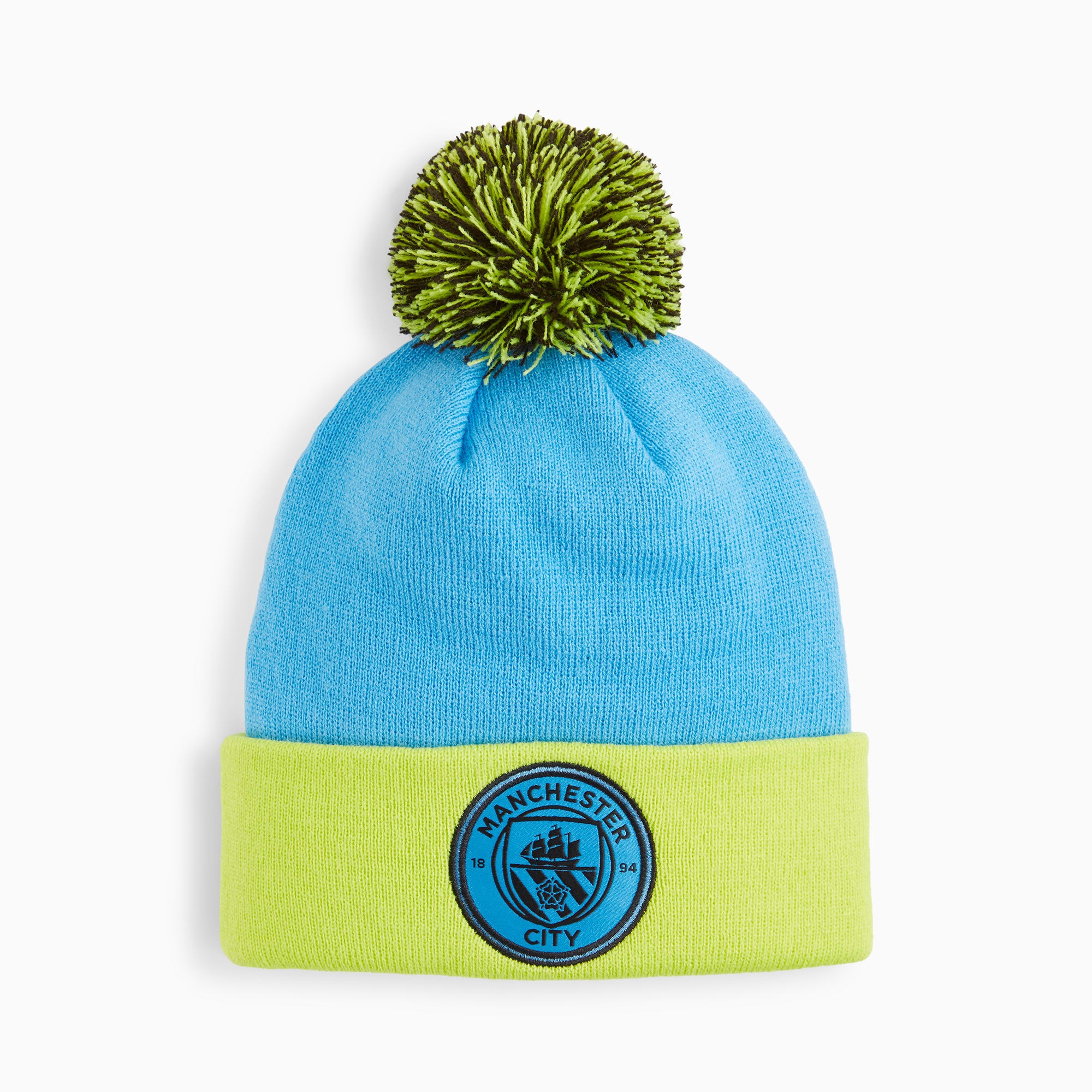 PUMA Manchester City F.C. Beanie Teenager Für Kinder, Blau, Größe: Kids, Accessoires