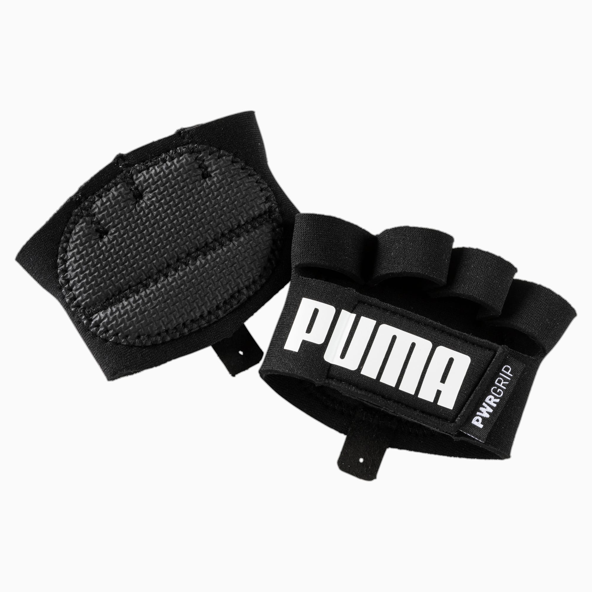 Men's PUMA Essential Training Grip Gloves, Black/White, Size M, Accessories