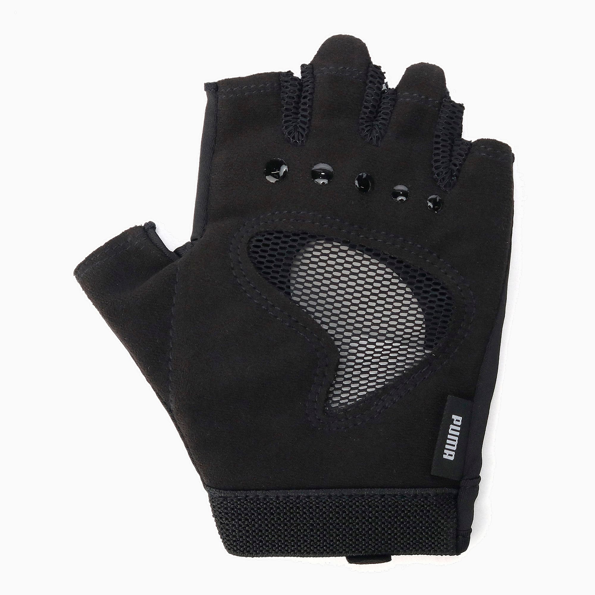 PUMA Gym Women's Training Gloves, Black, Size M, Accessories