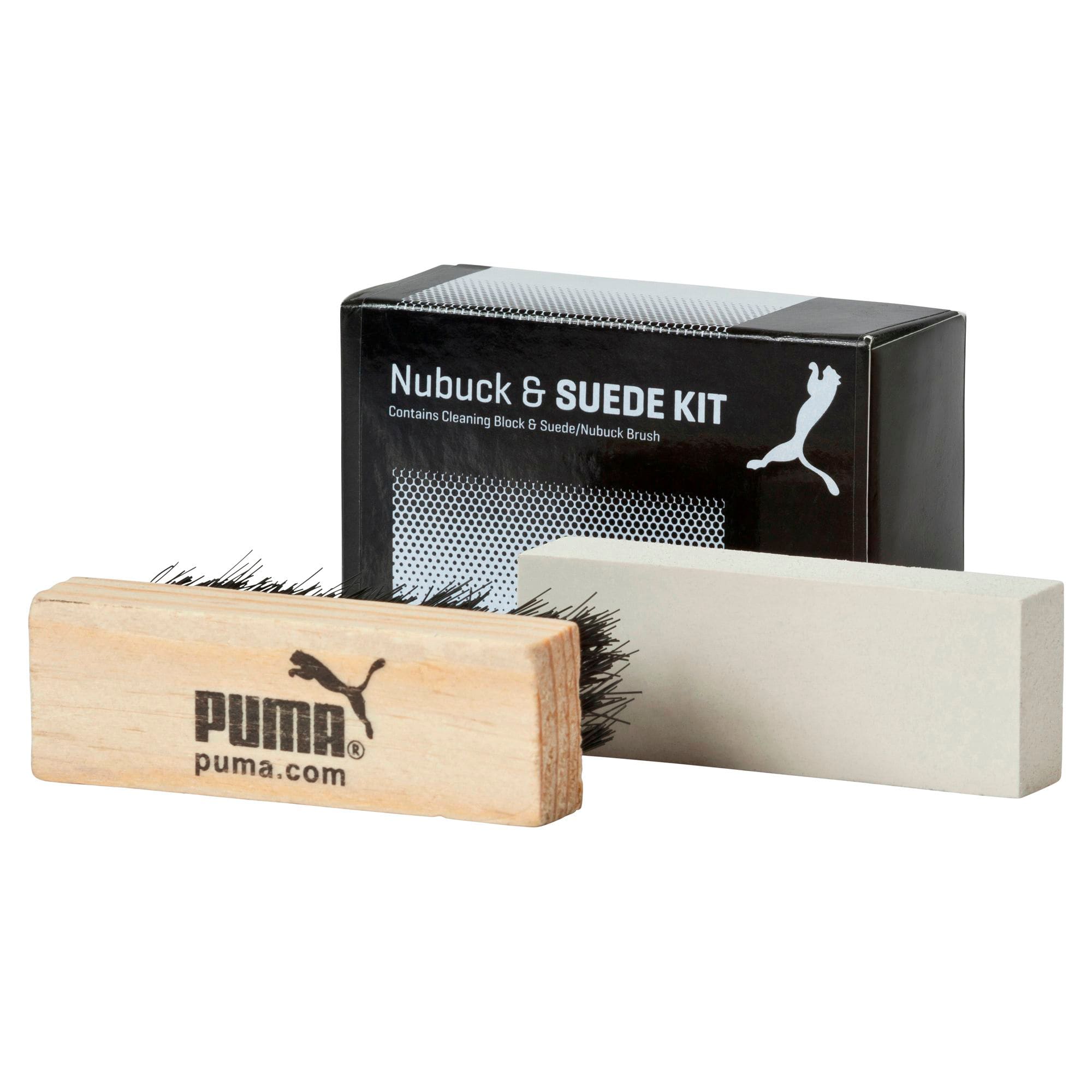 Scarpe Nubuck and Suede Kit, Nero/Bianco | PUMA