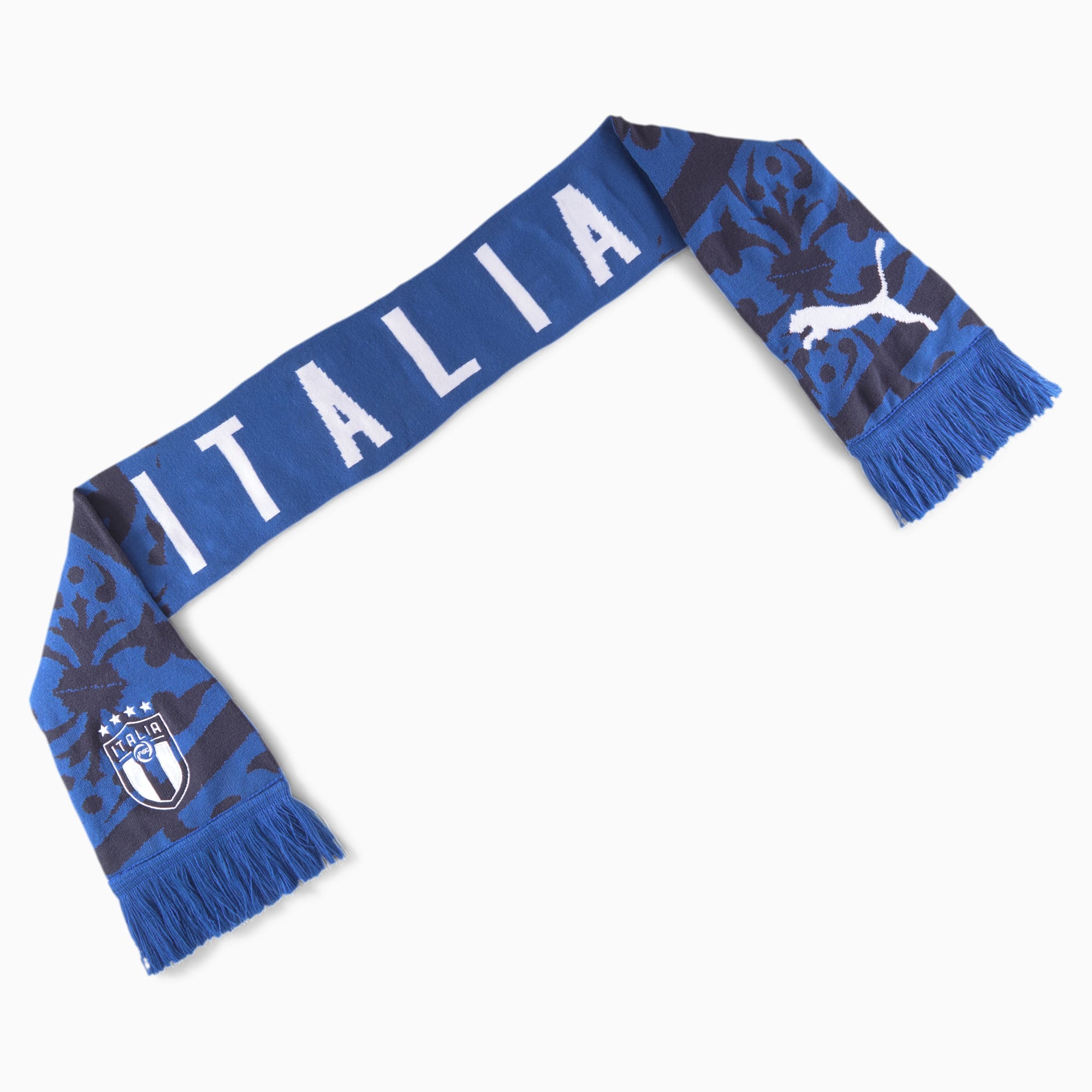 PUMA Écharpe Italia Football Culture, Bleu, Vêtements