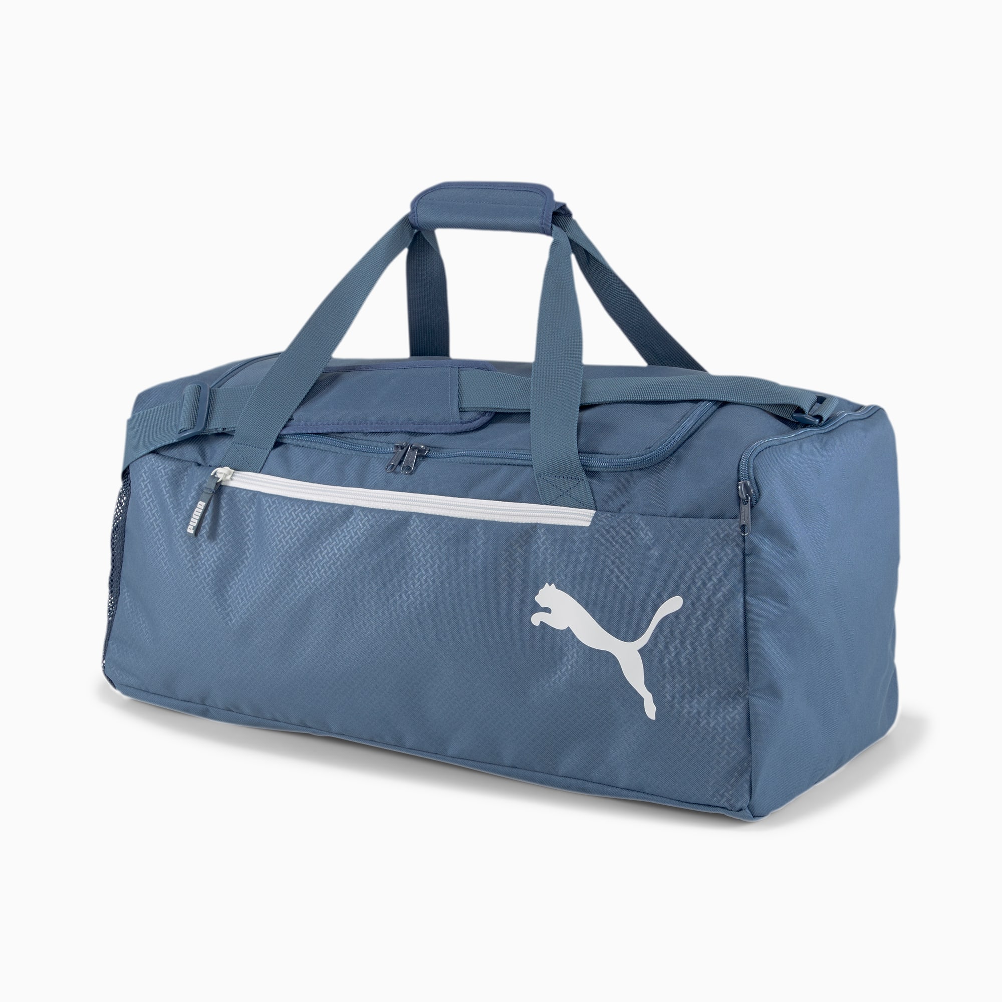 Image of PUMA Fundamentals Mittelgroße Sporttasche | Mit Aucun | Blau