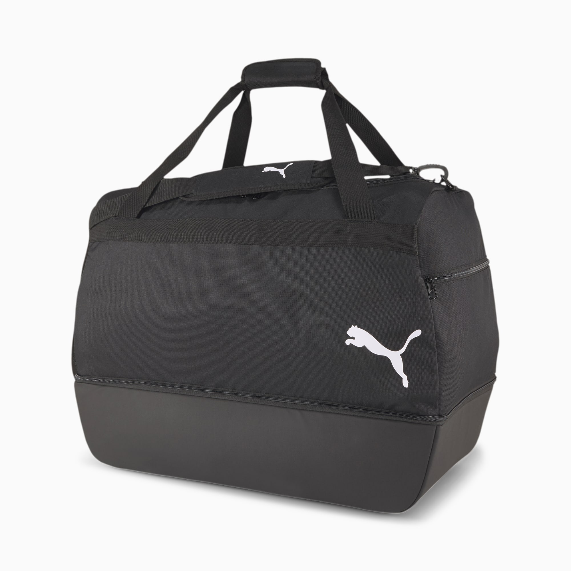 Men's PUMA Teamgoal Football Duffel Bag, Black, Accessories