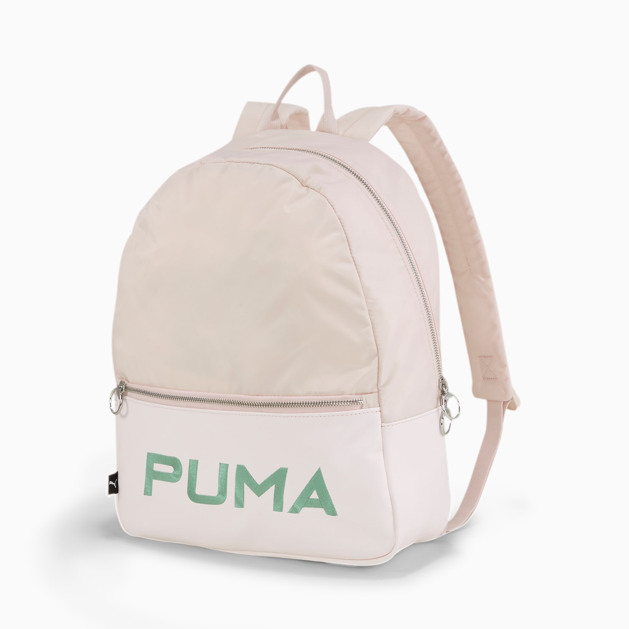 Image of PUMA Classics Originals Trend Rucksack | Mit Aucun | Grün/Rosa