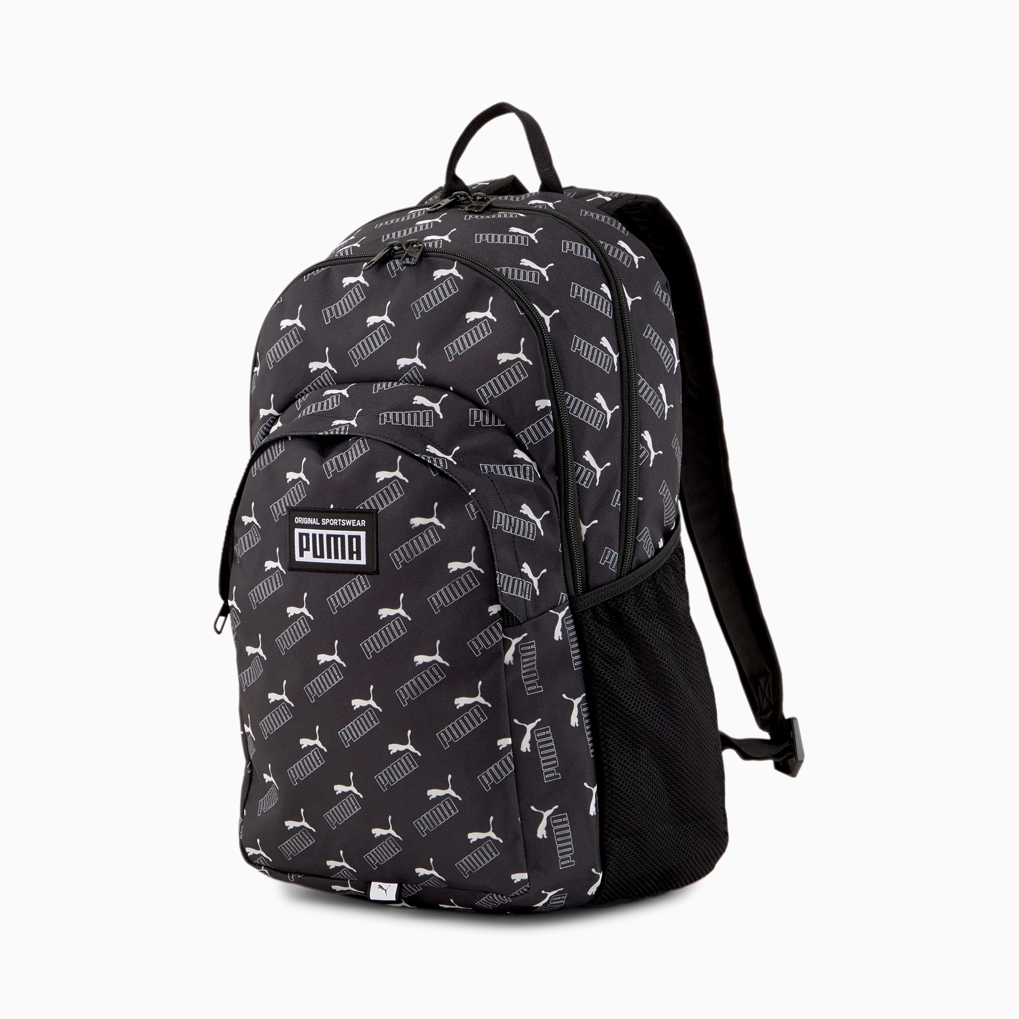 Image of PUMA Academy Rucksack | Mit Abstract Muster | Schwarz