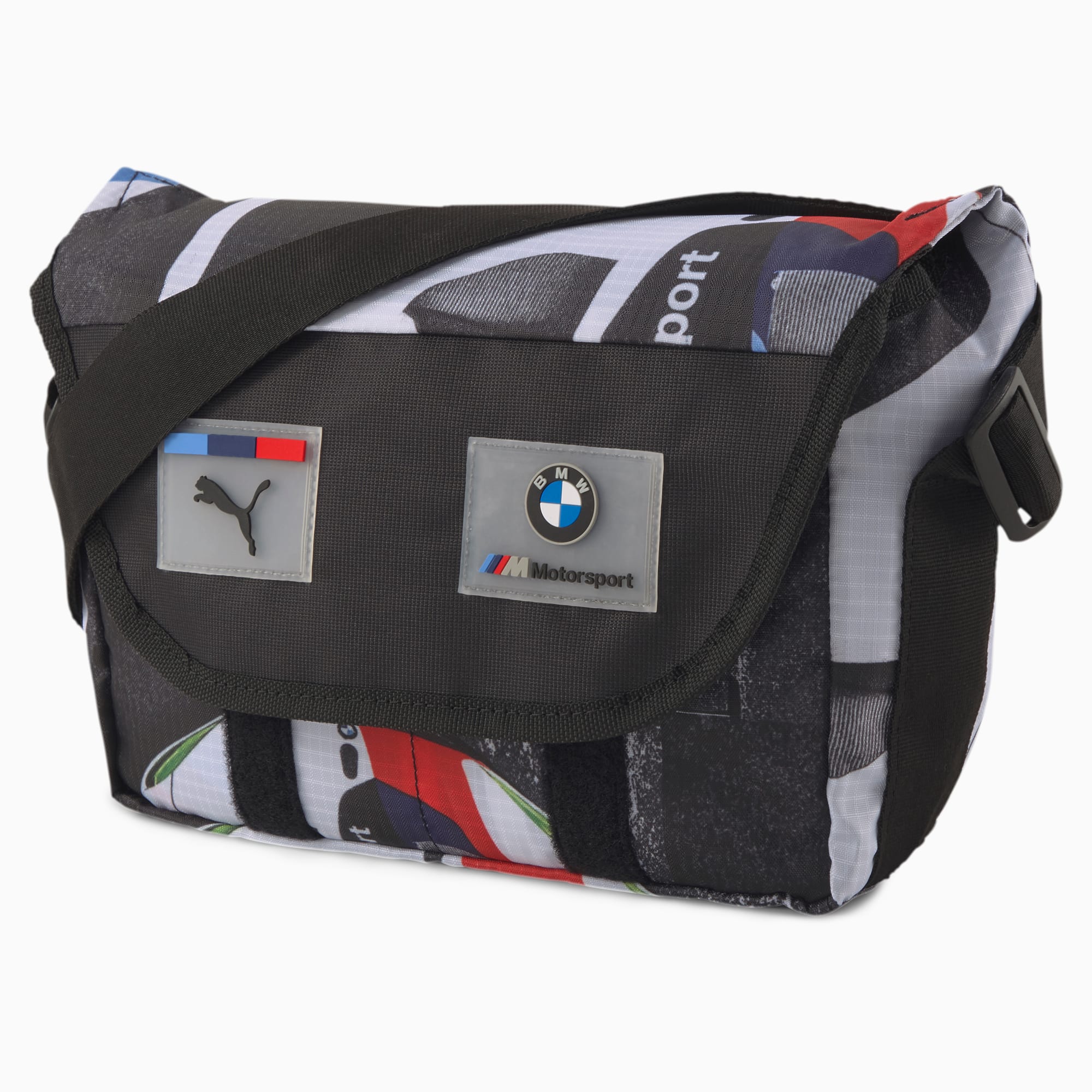 PUMA Mini sac de coursier BMW M Motorsport Street, Noir, Accessoires