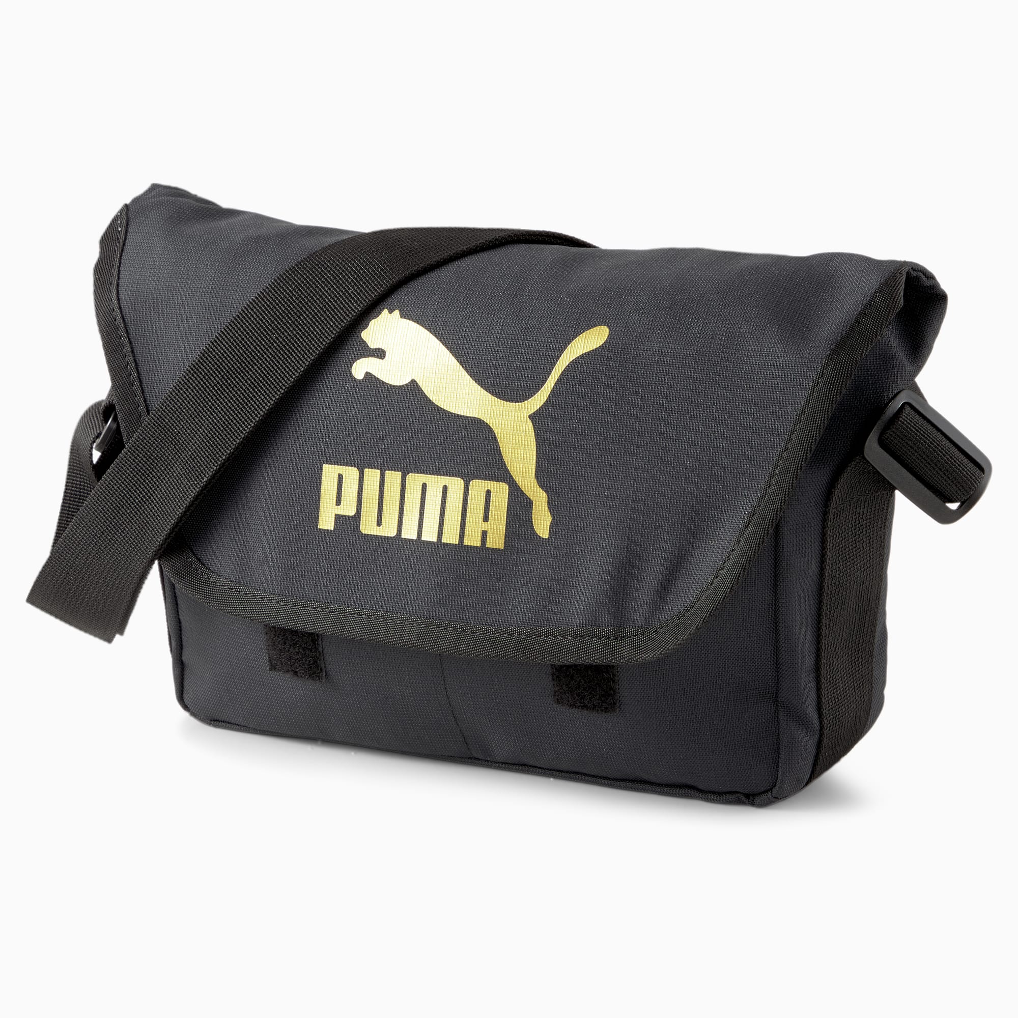 Image of PUMA Originals Urban Messenger Tasche | Mit Aucun | Schwarz/Gold