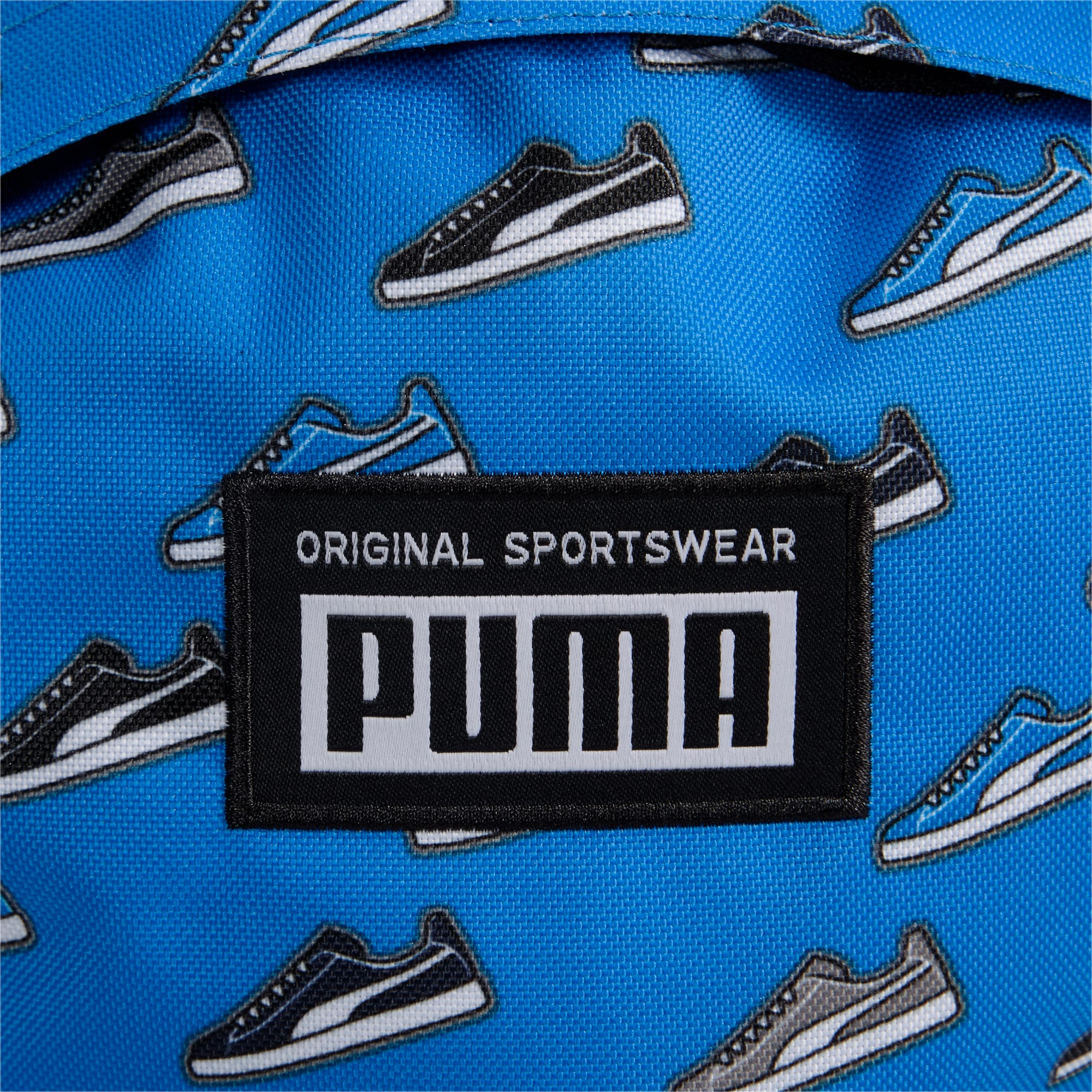 PUMA Academy Rucksack, Mit Abstract Muster, Blau, Accessoires