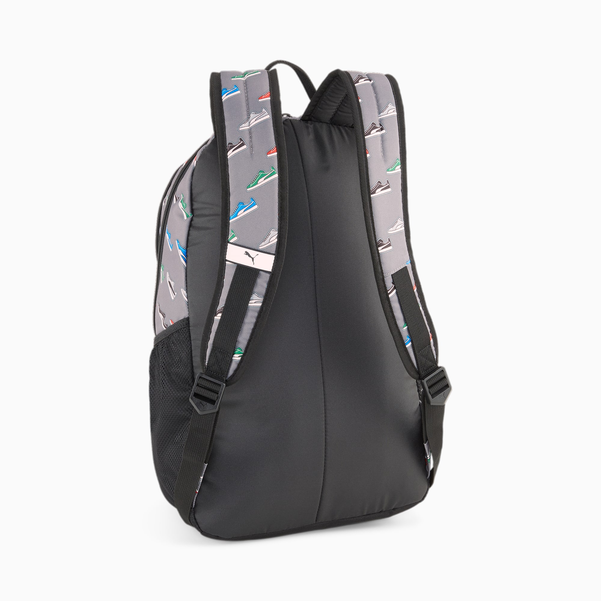 PUMA Academy Rucksack, Mit Abstract Muster, Grau, Accessoires