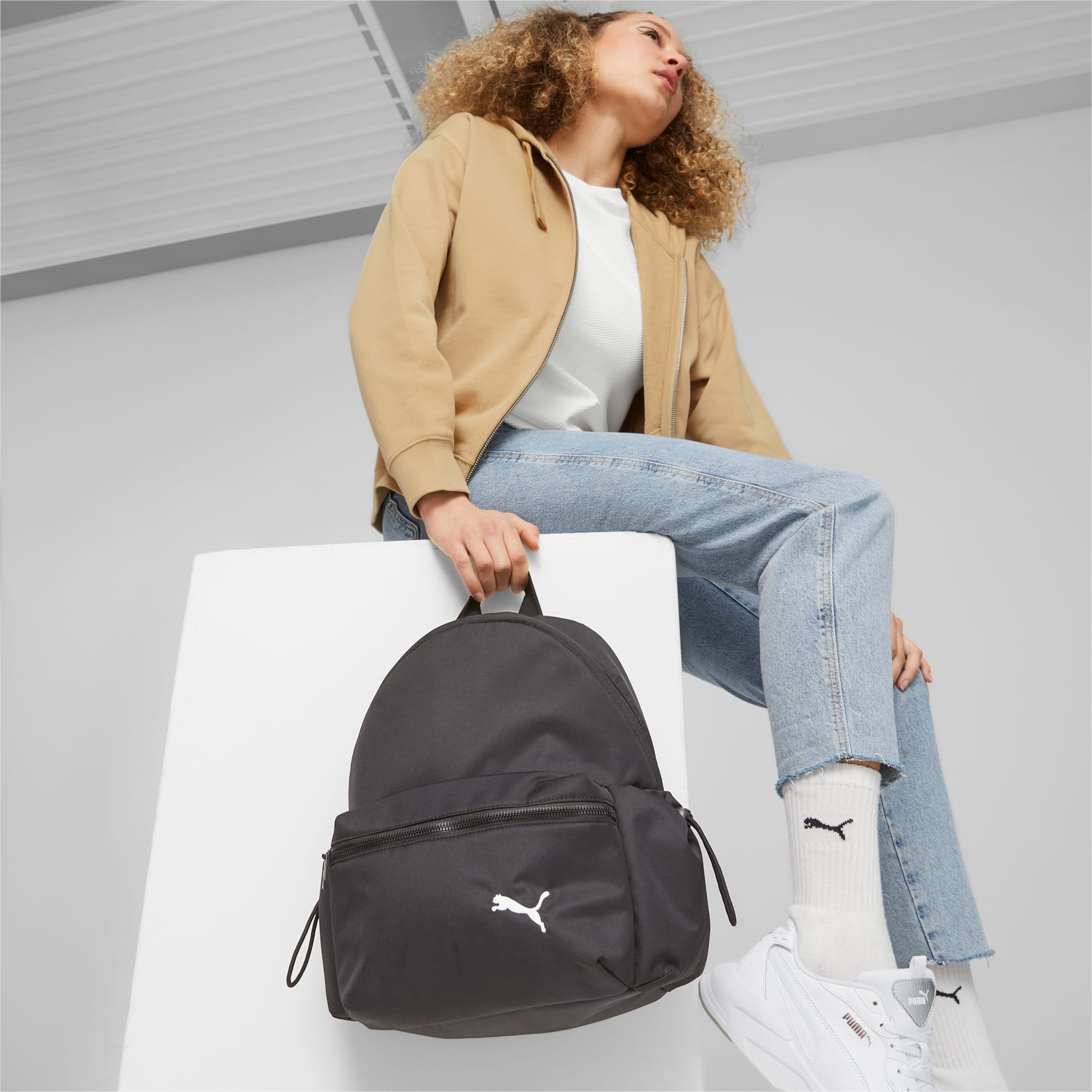 Women's PUMA Core Her Backpack, Black, Accessories