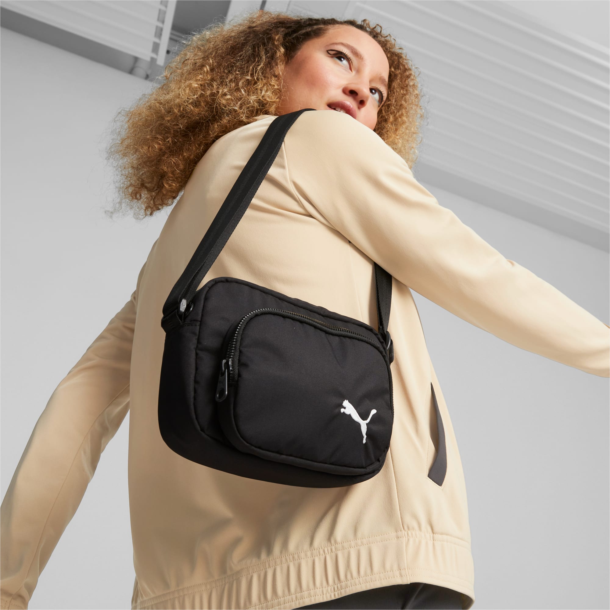 Women's PUMA Core Her Compact Cross Body Bag, Black, Accessories