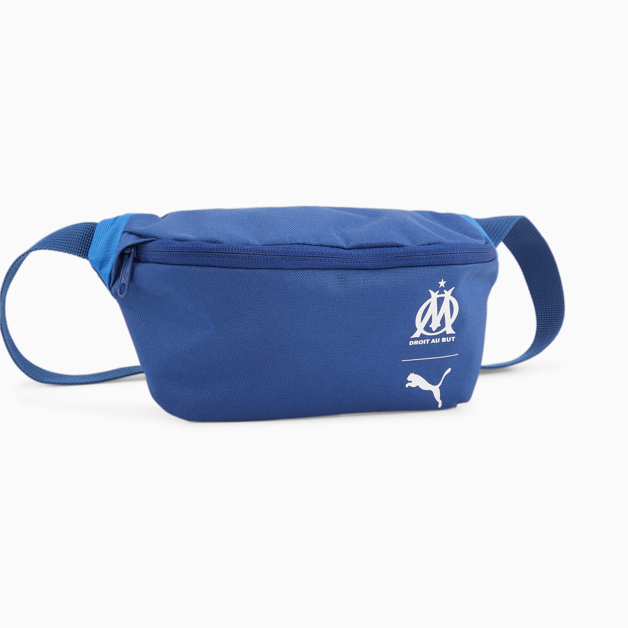 Women's PUMA Olympique De Marseille Fan Football Waist Bag, Royal Blue