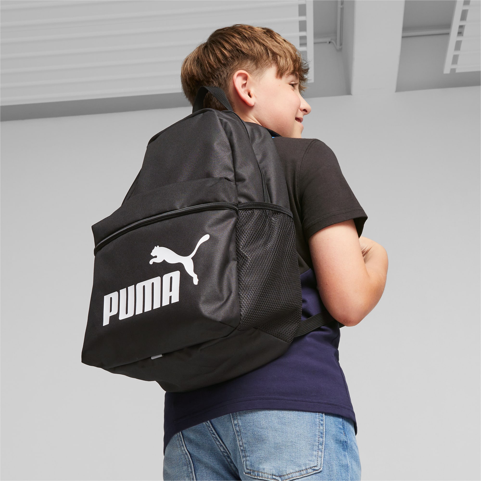 Women's PUMA Phase Backpack, Black, Accessories